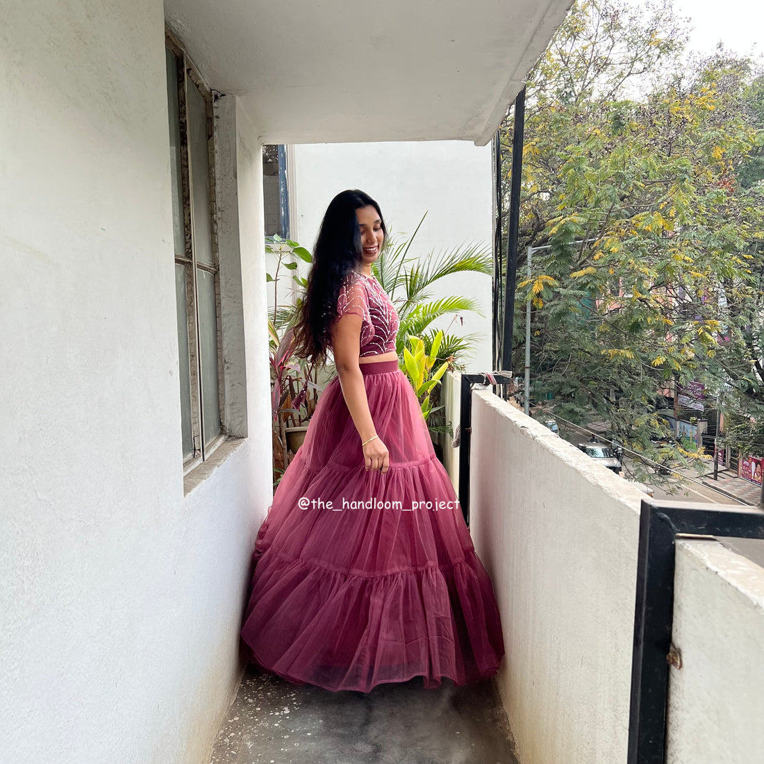 Reddish brown - sheer