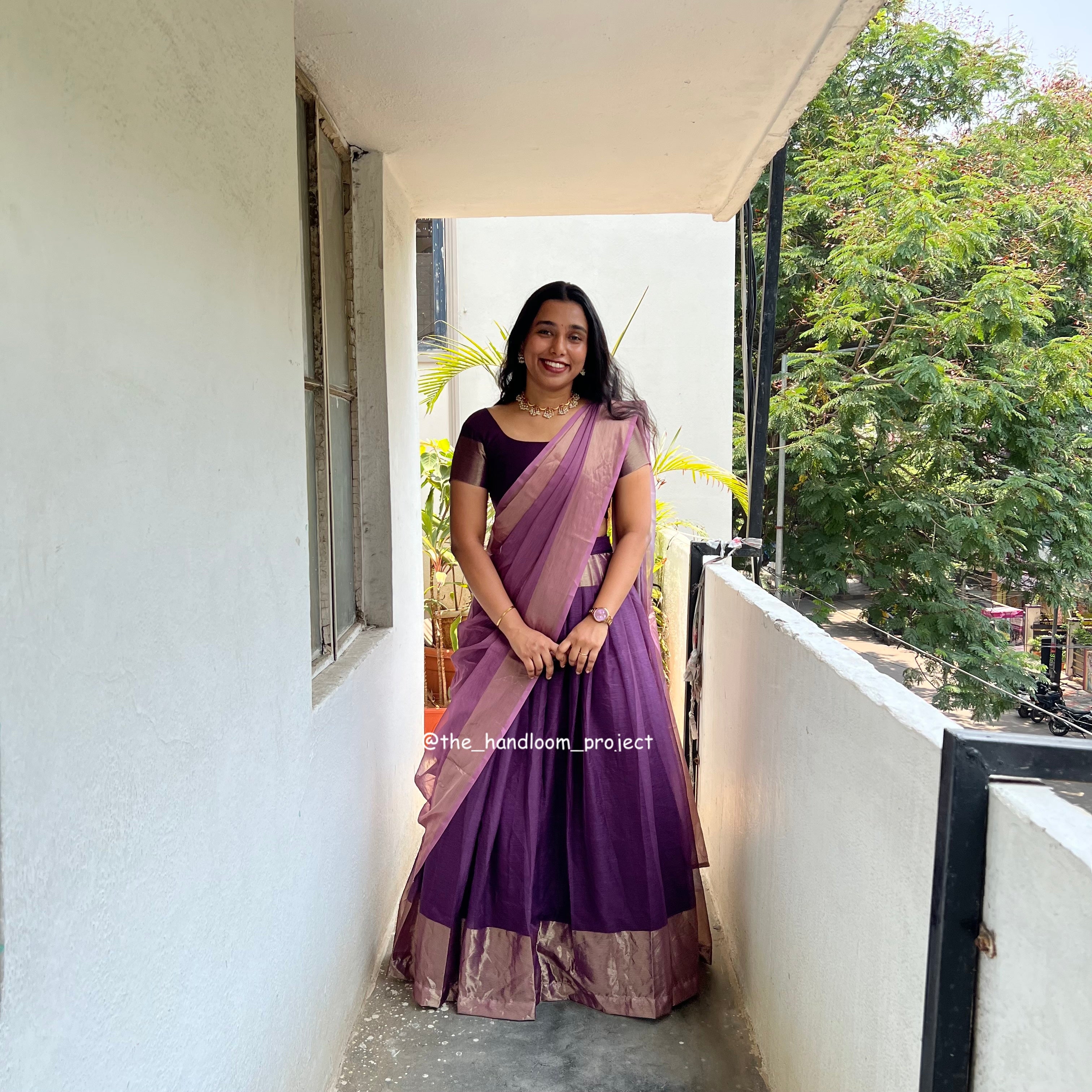 Dark purple mauve - revaa