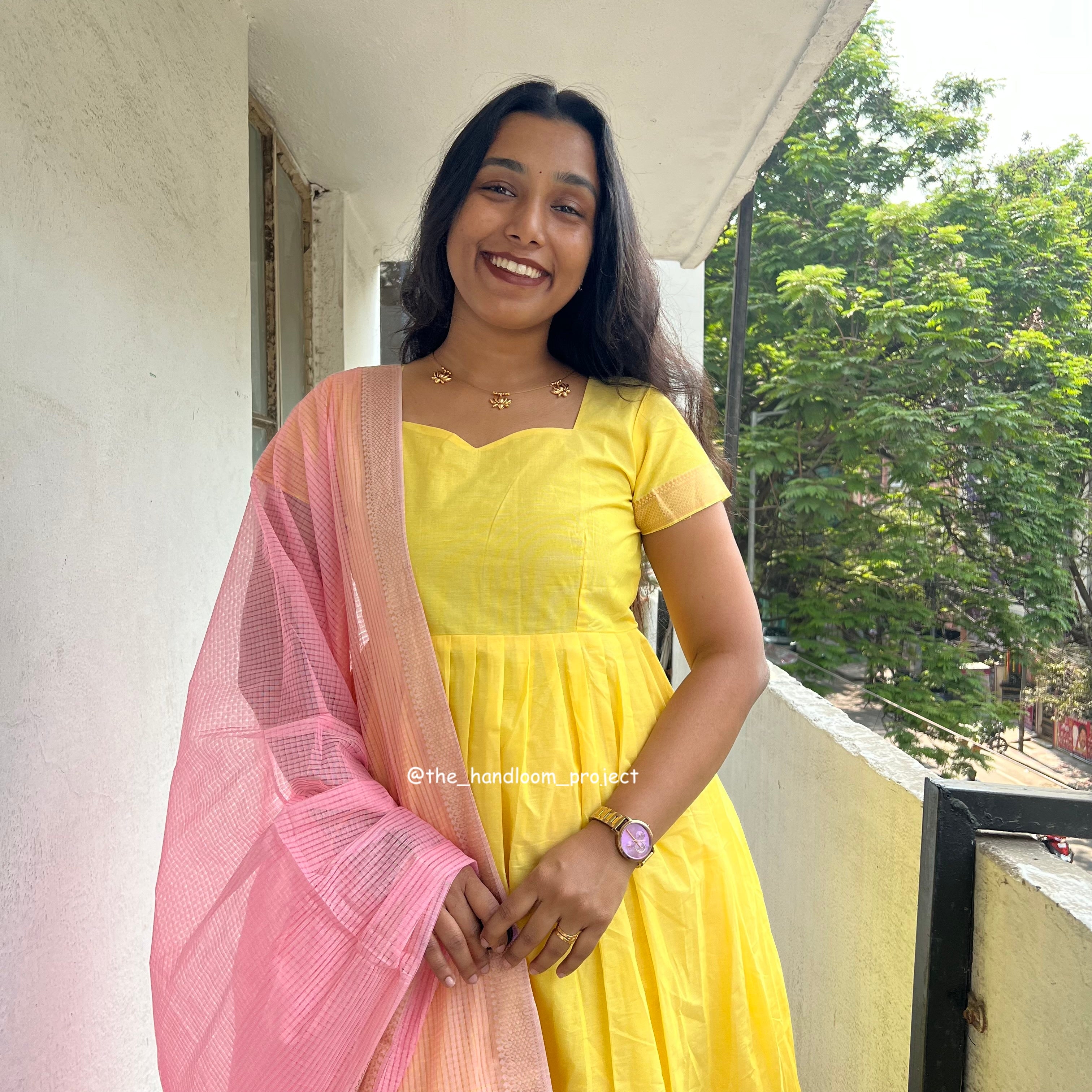 Yellow pink - mangalagiri