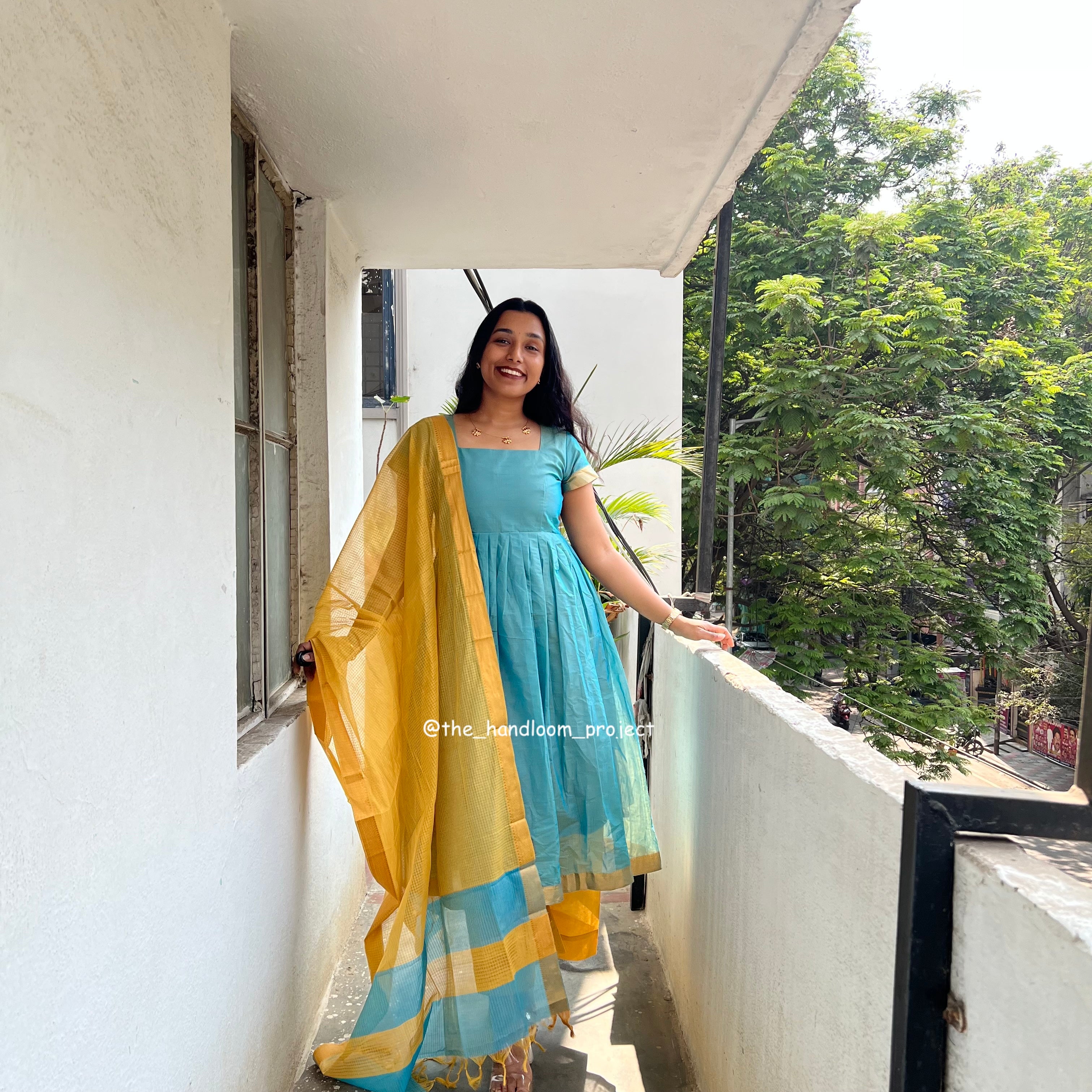 Dusty blue - mangalagiri