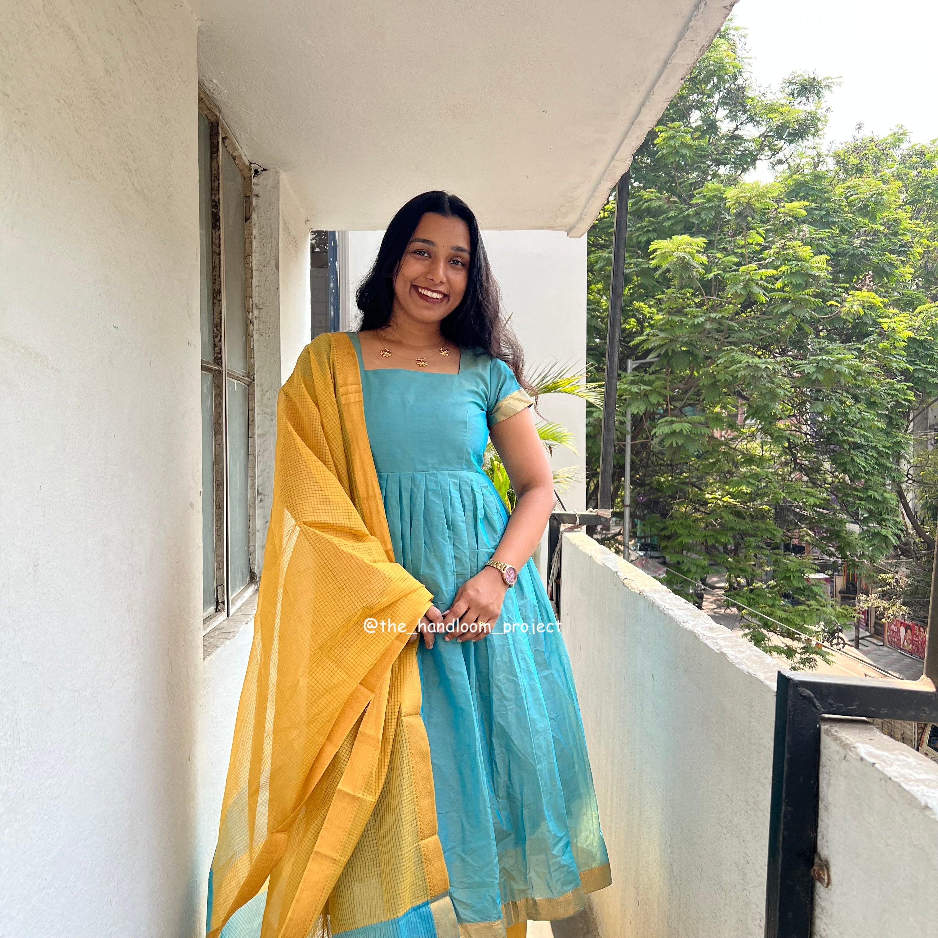 Dusty blue - mangalagiri