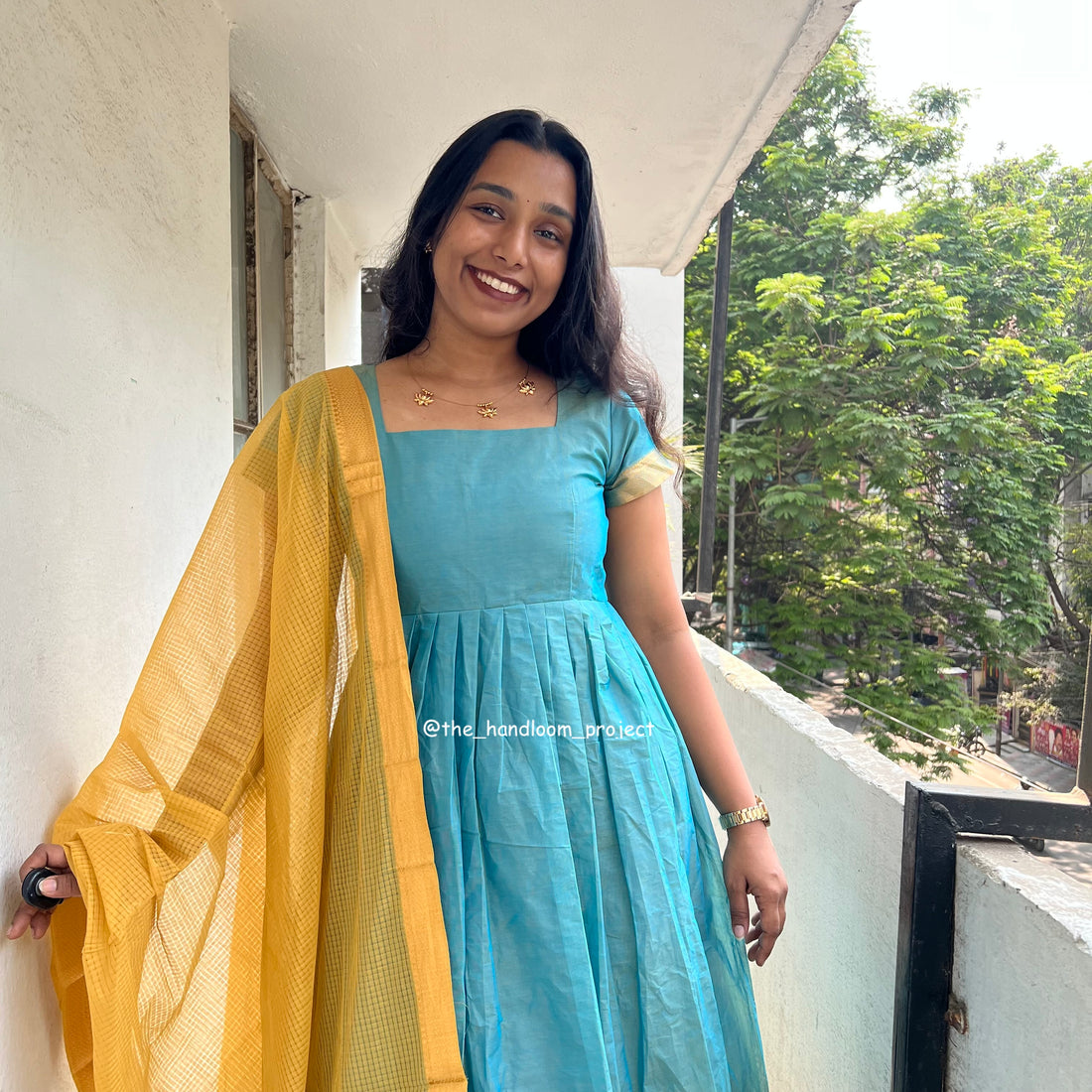Dusty blue - mangalagiri