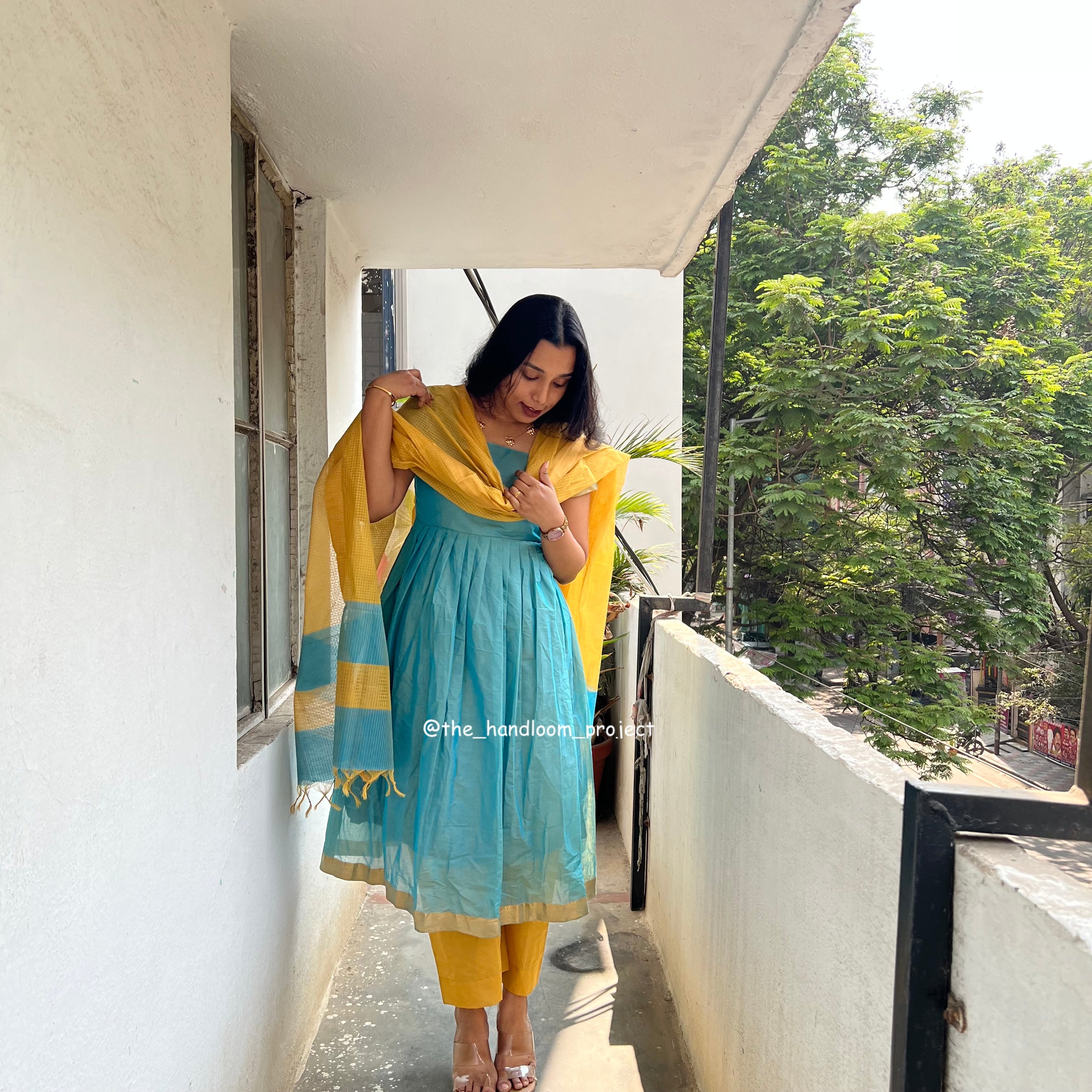 Dusty blue - mangalagiri