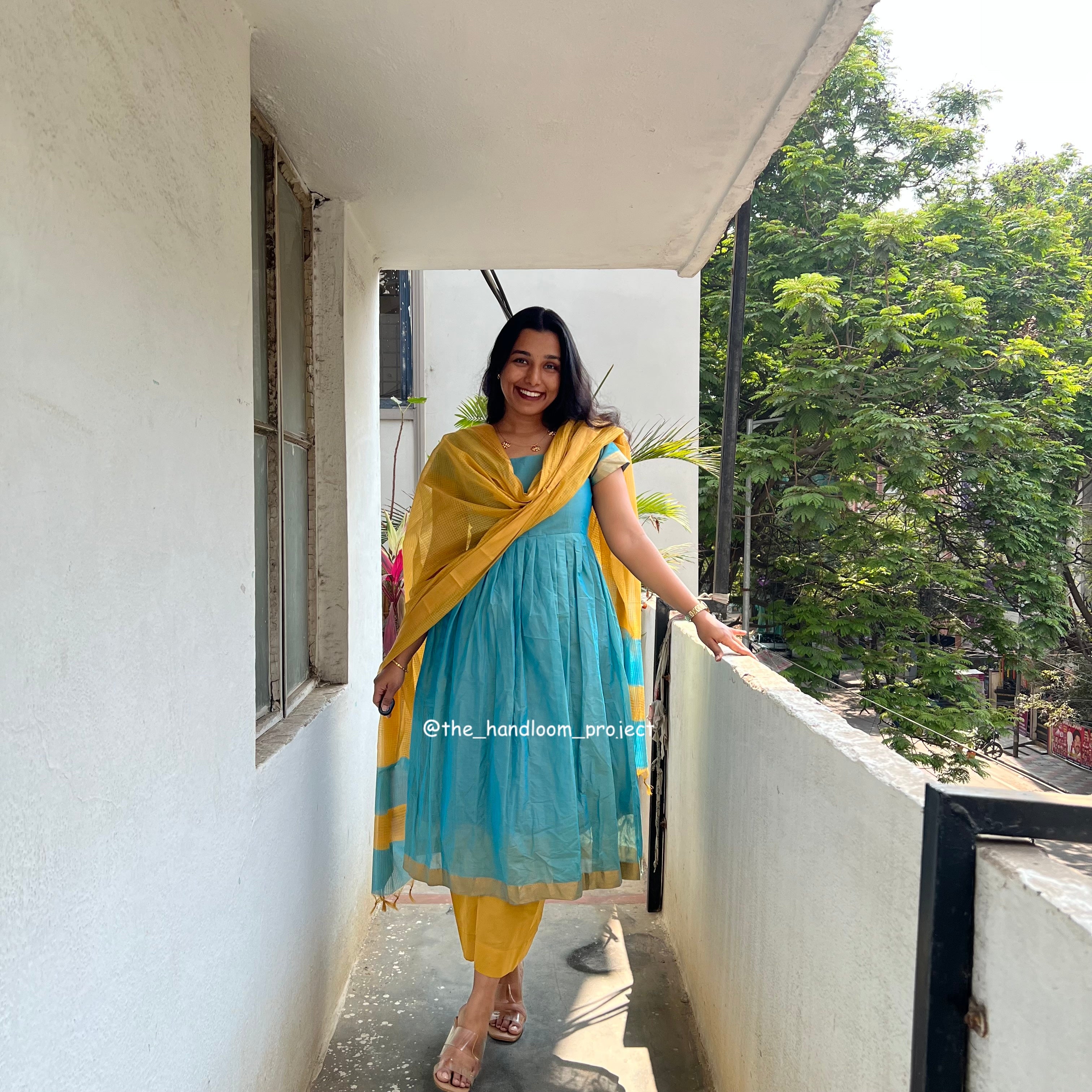Dusty blue - mangalagiri