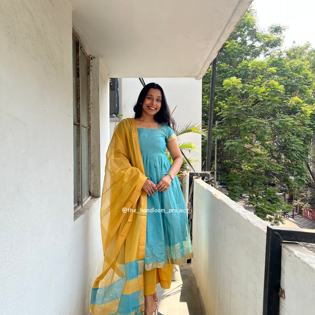 Dusty blue - mangalagiri