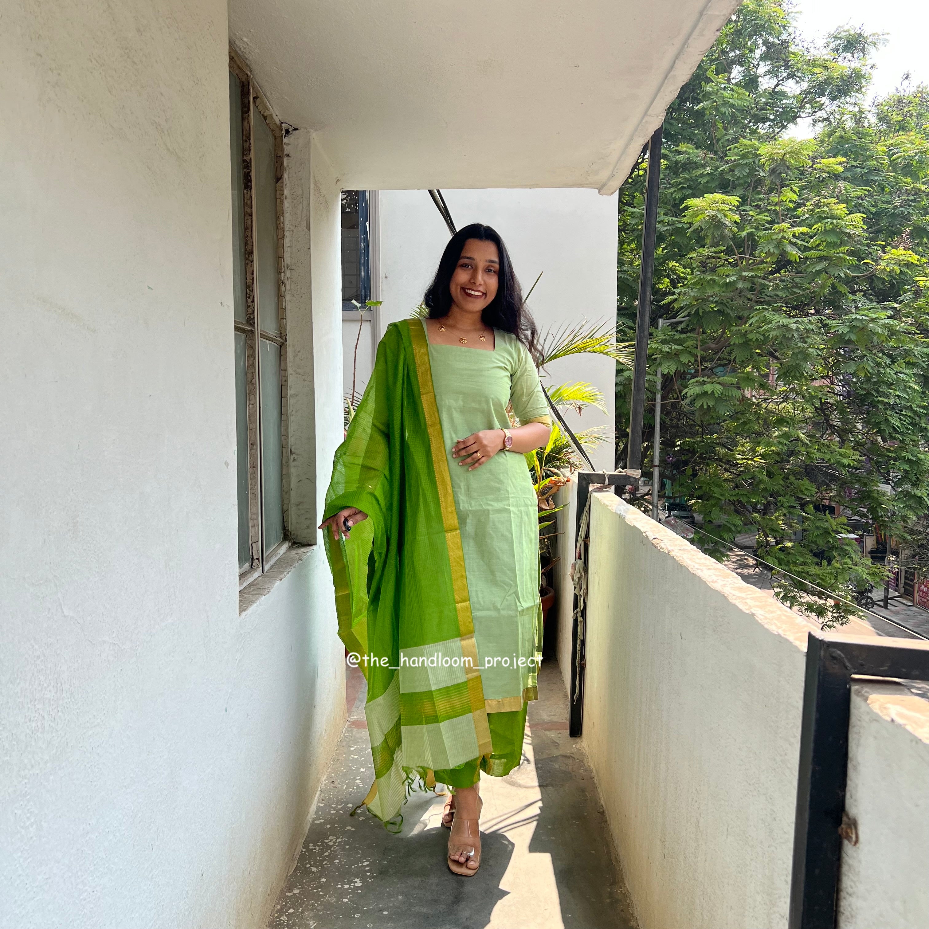 Pastel green - mangalagiri