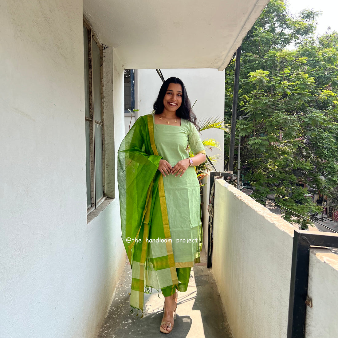 Pastel green - mangalagiri