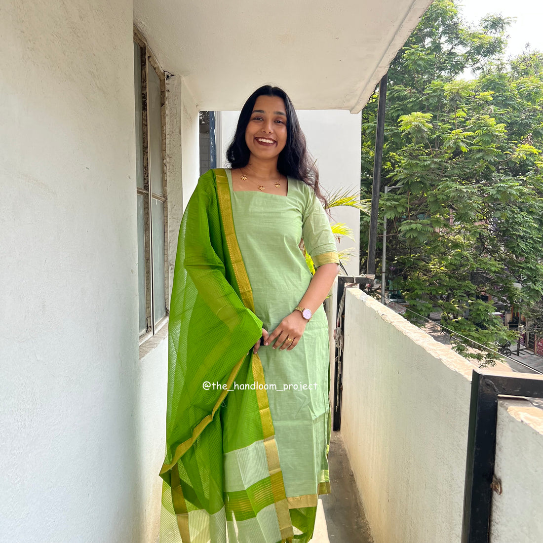 Pastel green - mangalagiri