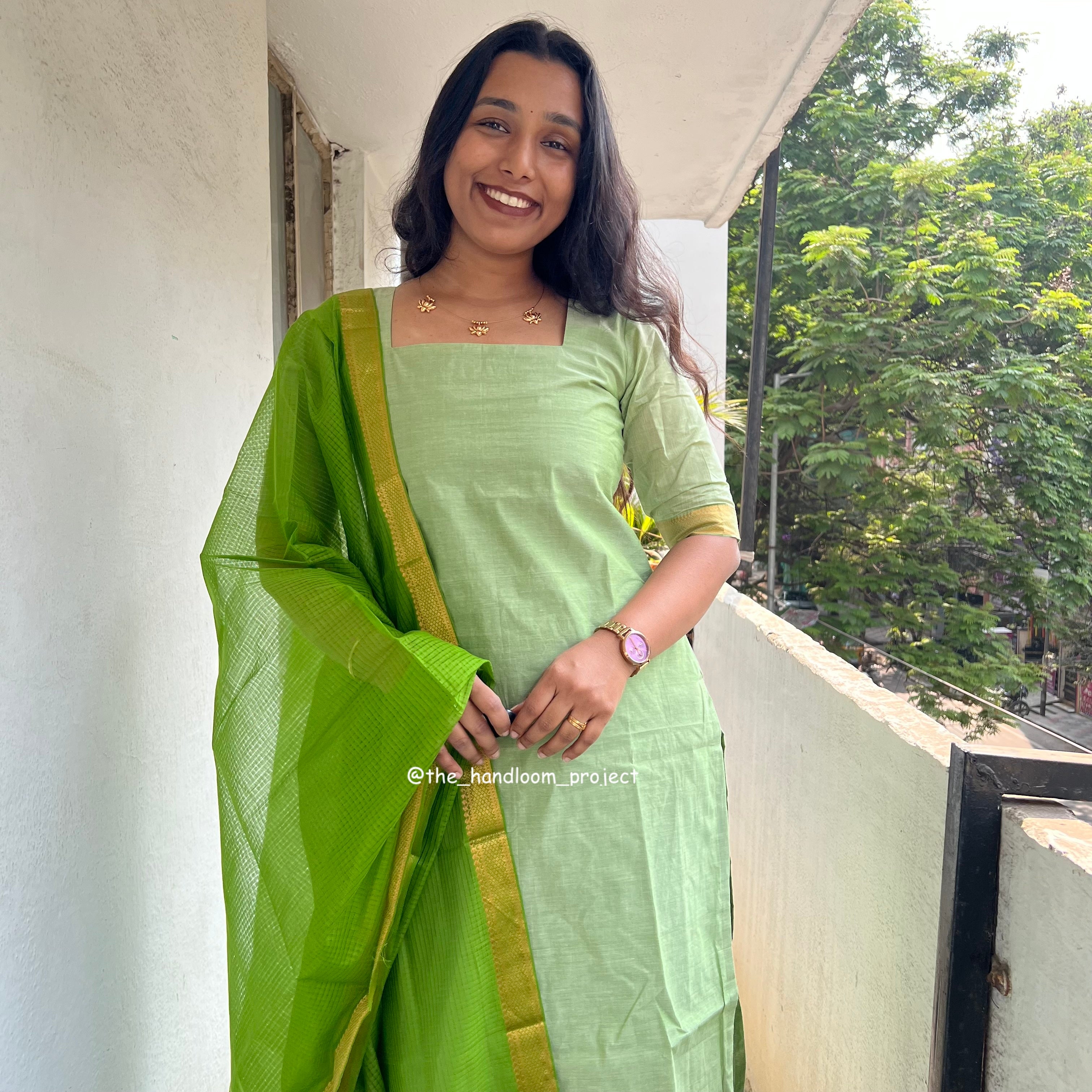 Pastel green - mangalagiri