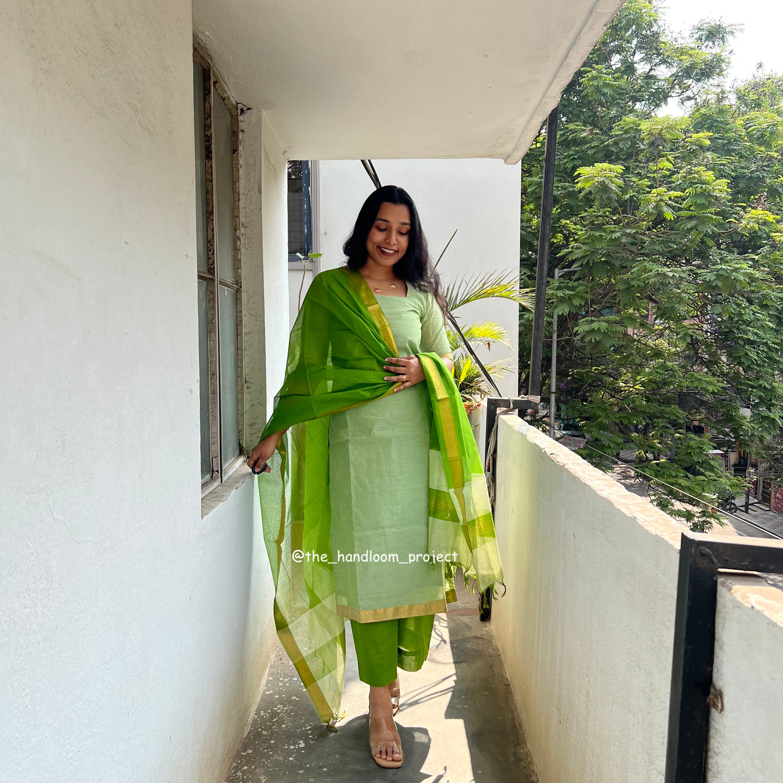 Pastel green - mangalagiri
