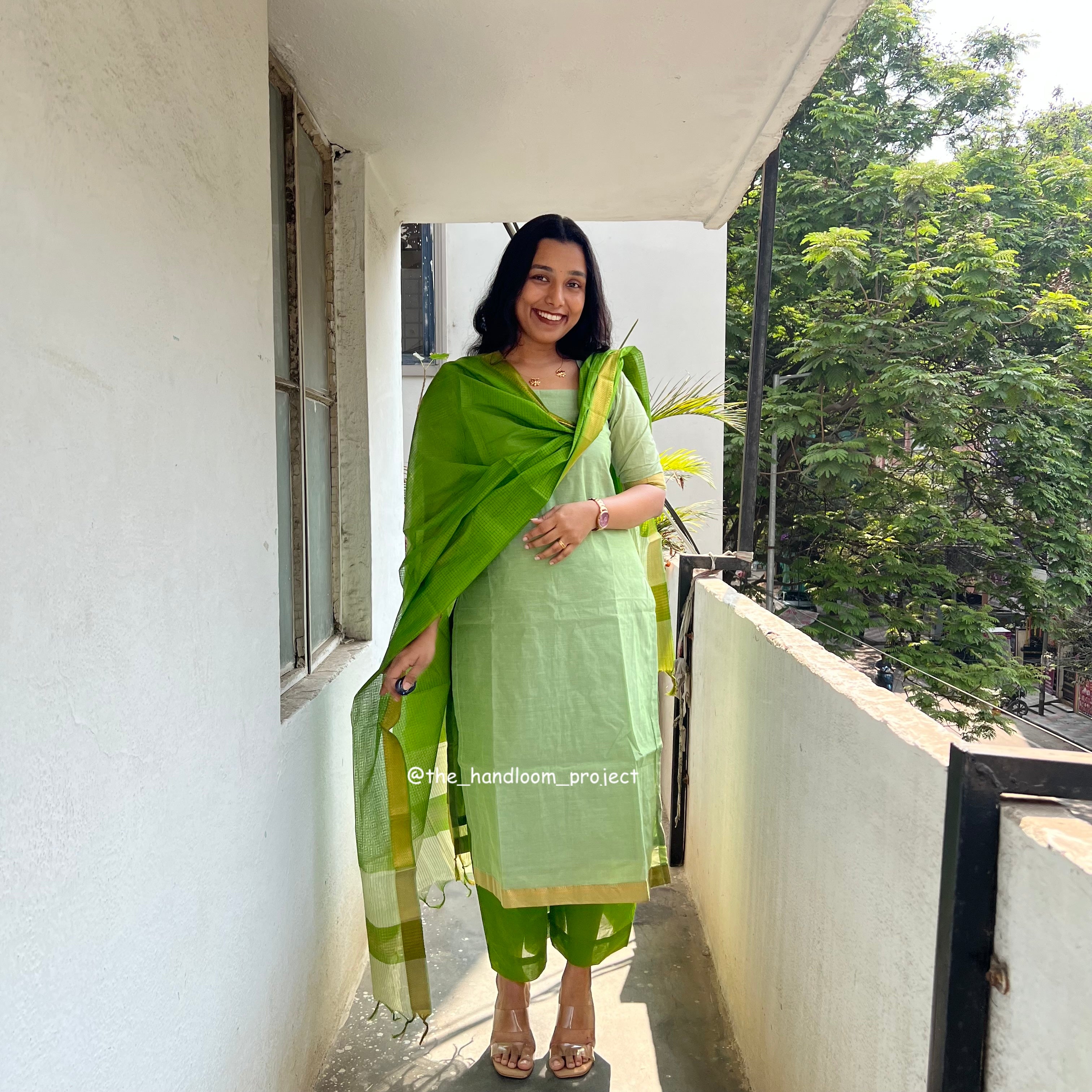 Pastel green - mangalagiri