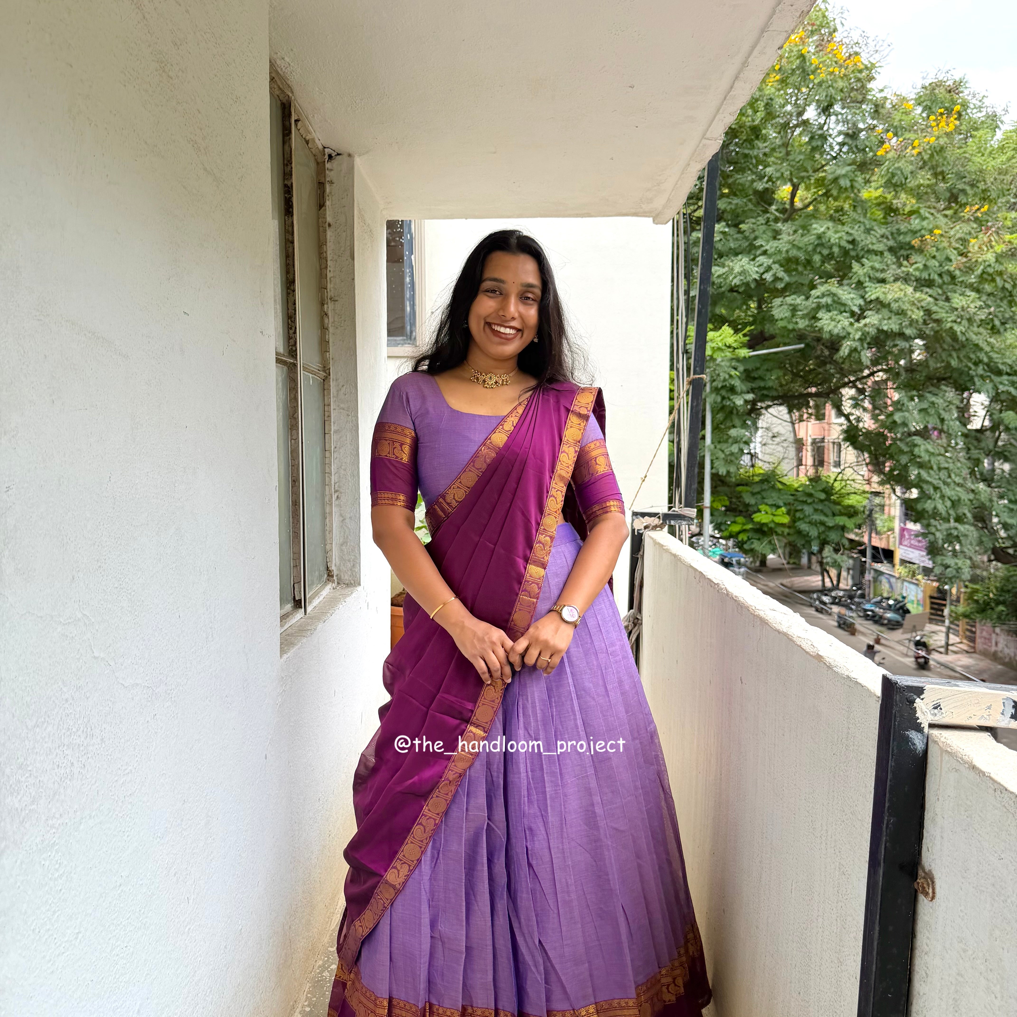 Lavender kanchi