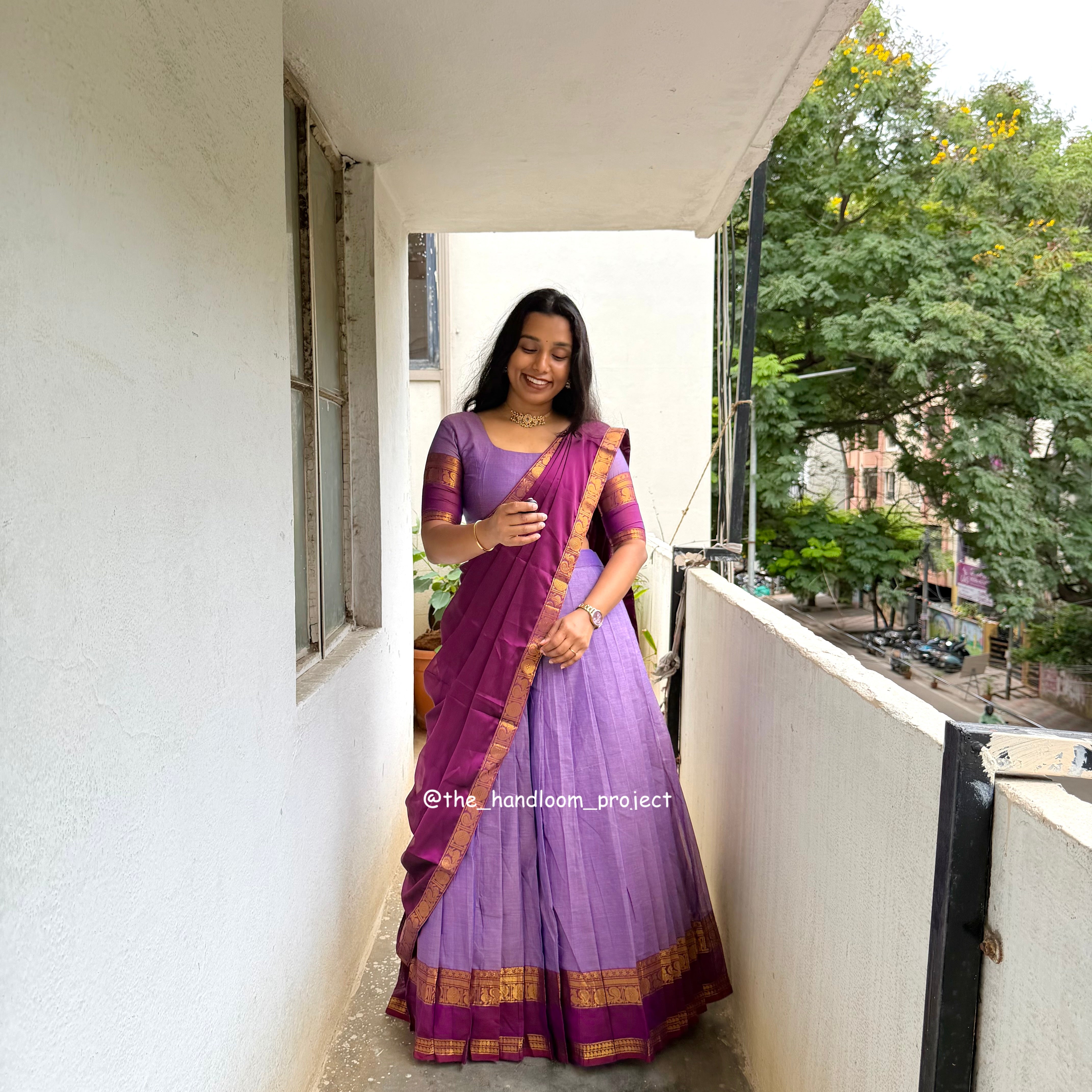 Lavender kanchi