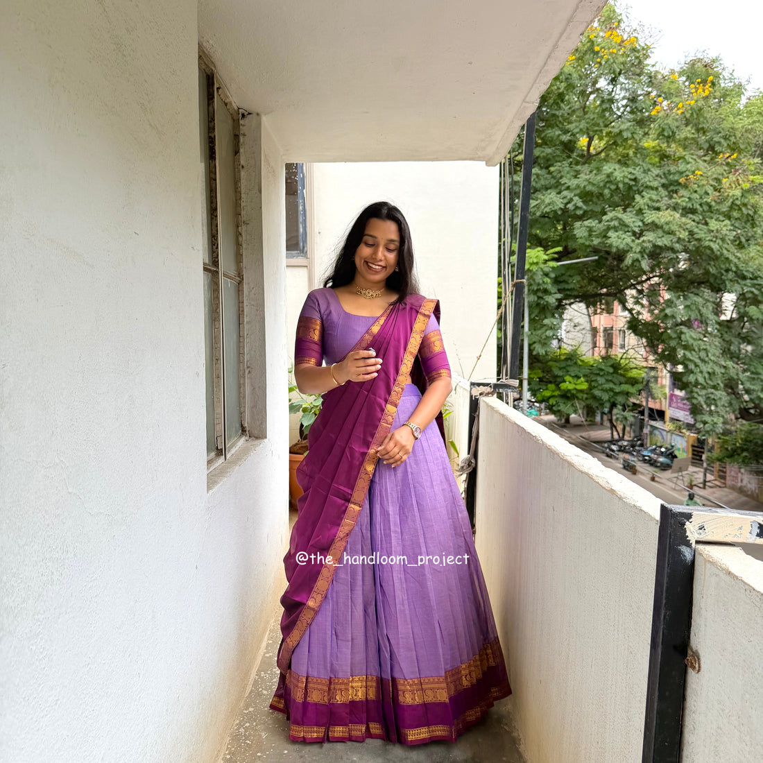 Lavender kanchi