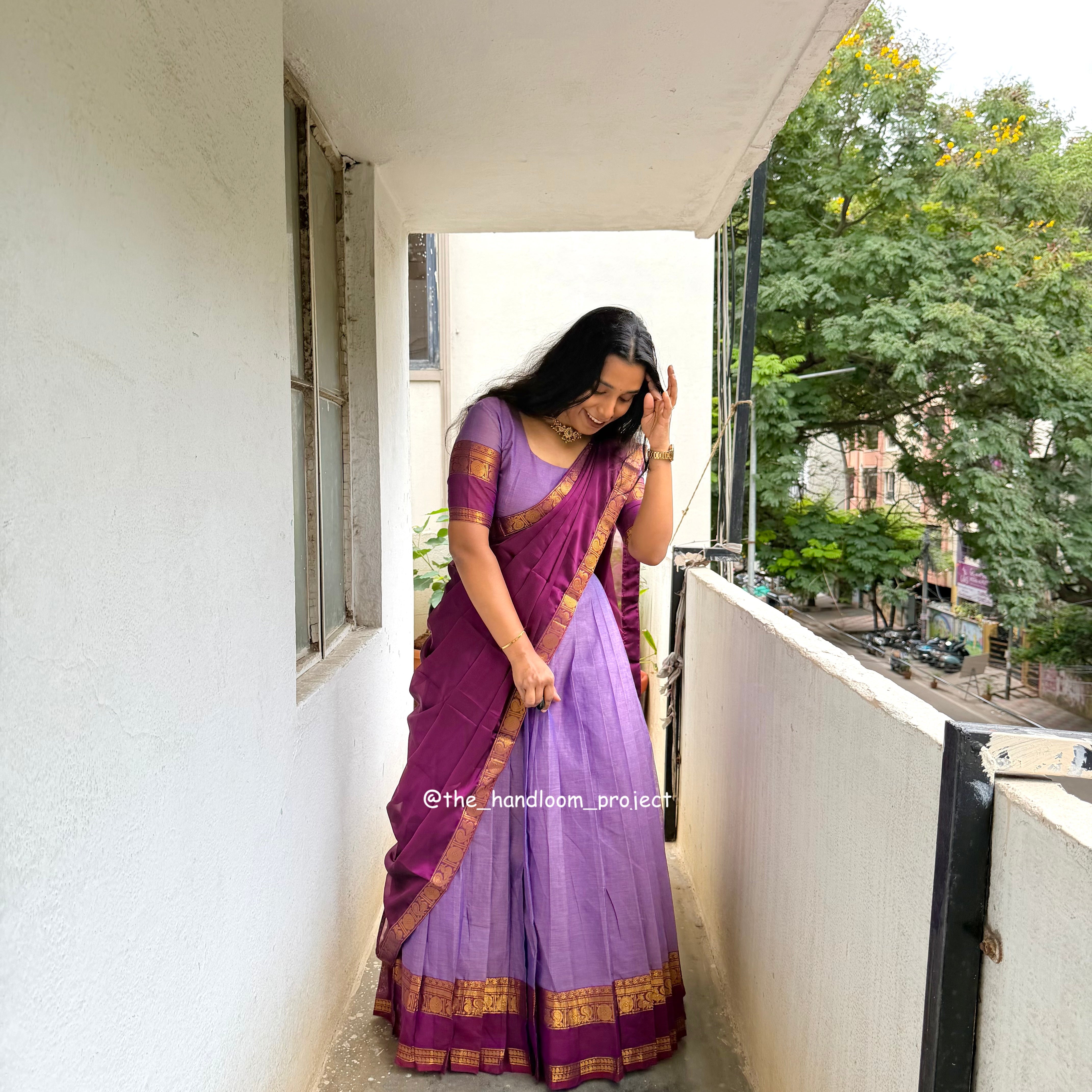 Lavender kanchi