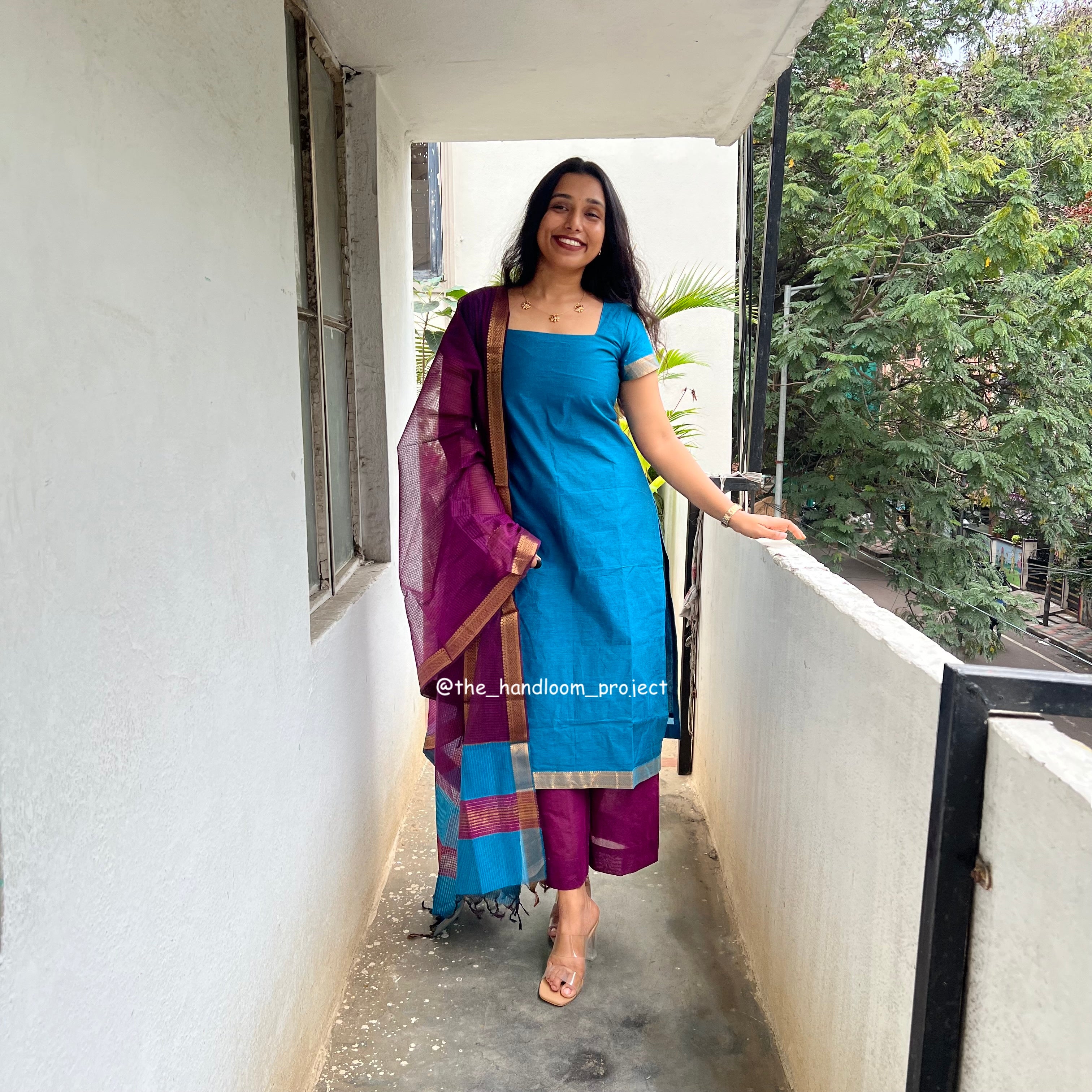 Blue purple - mangalagiri