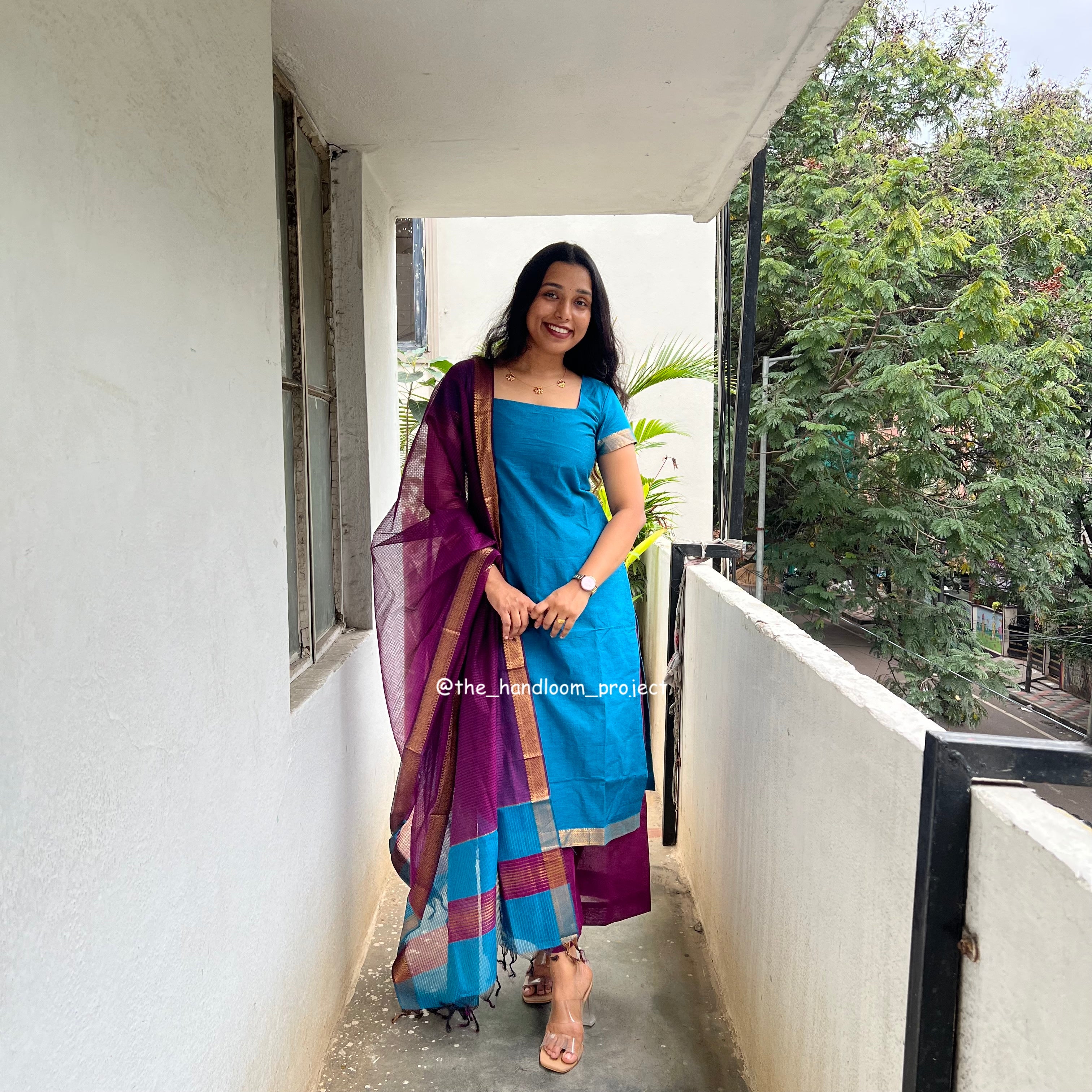 Blue purple - mangalagiri