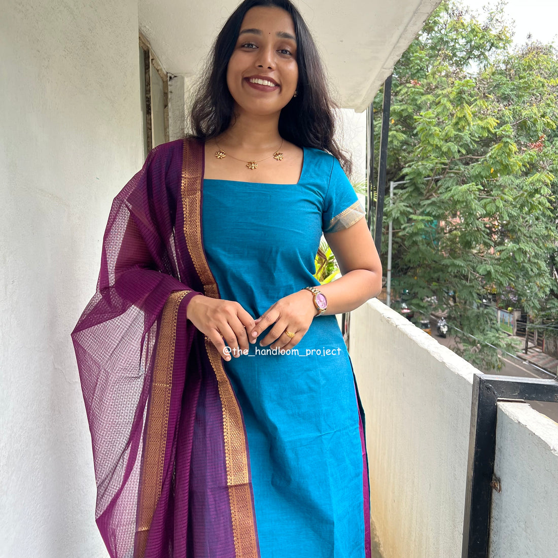 Blue purple - mangalagiri