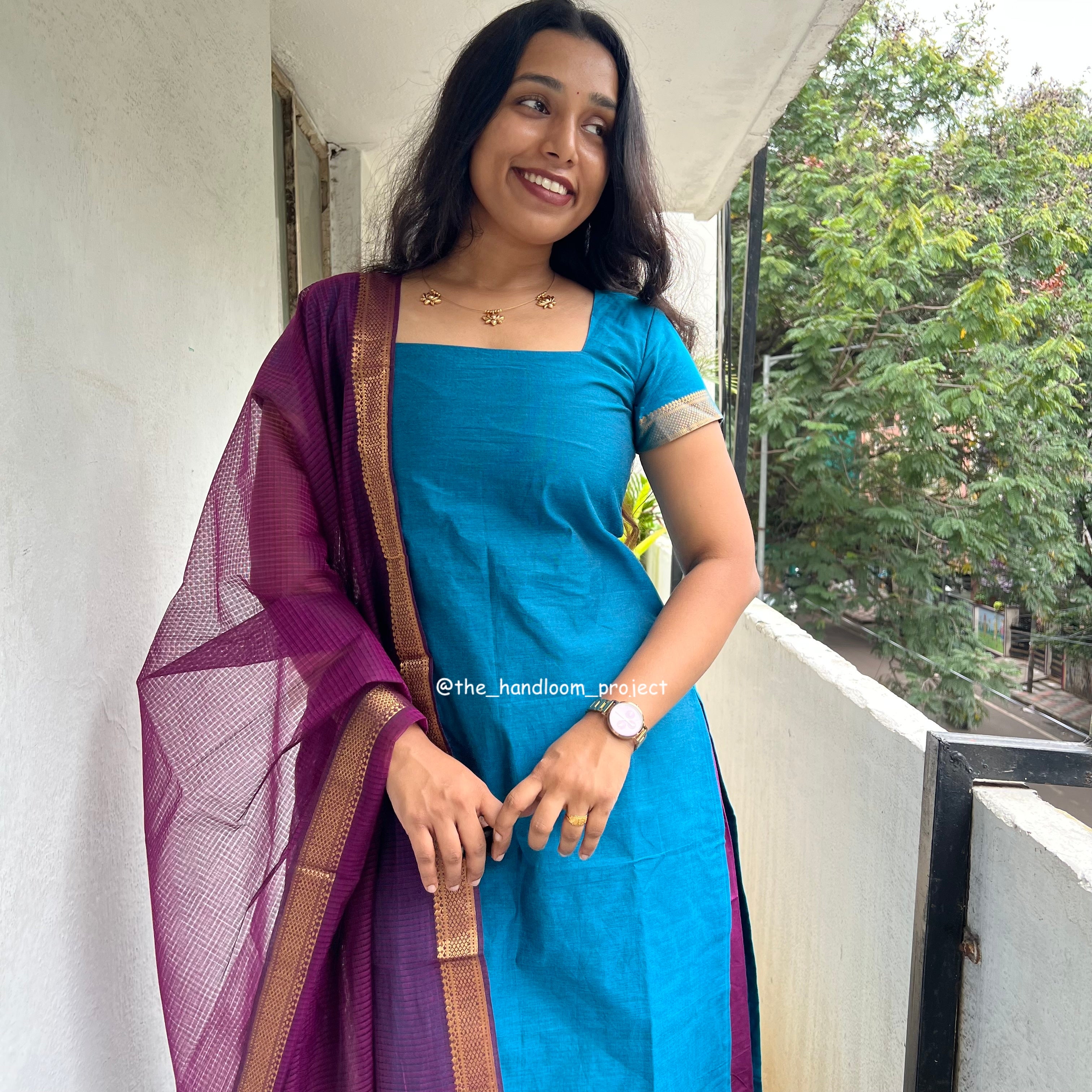 Blue purple - mangalagiri