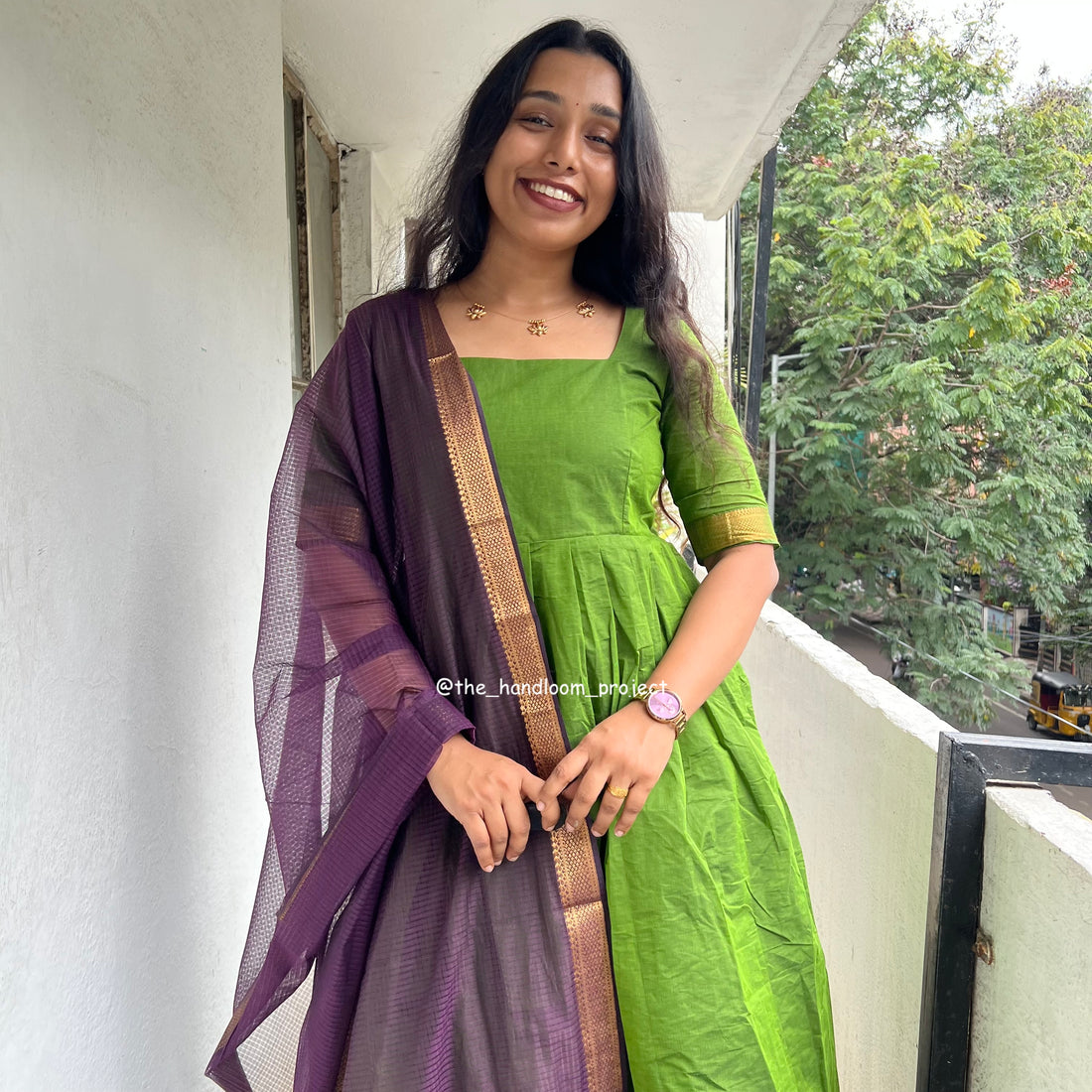 Green purple - mangalagiri