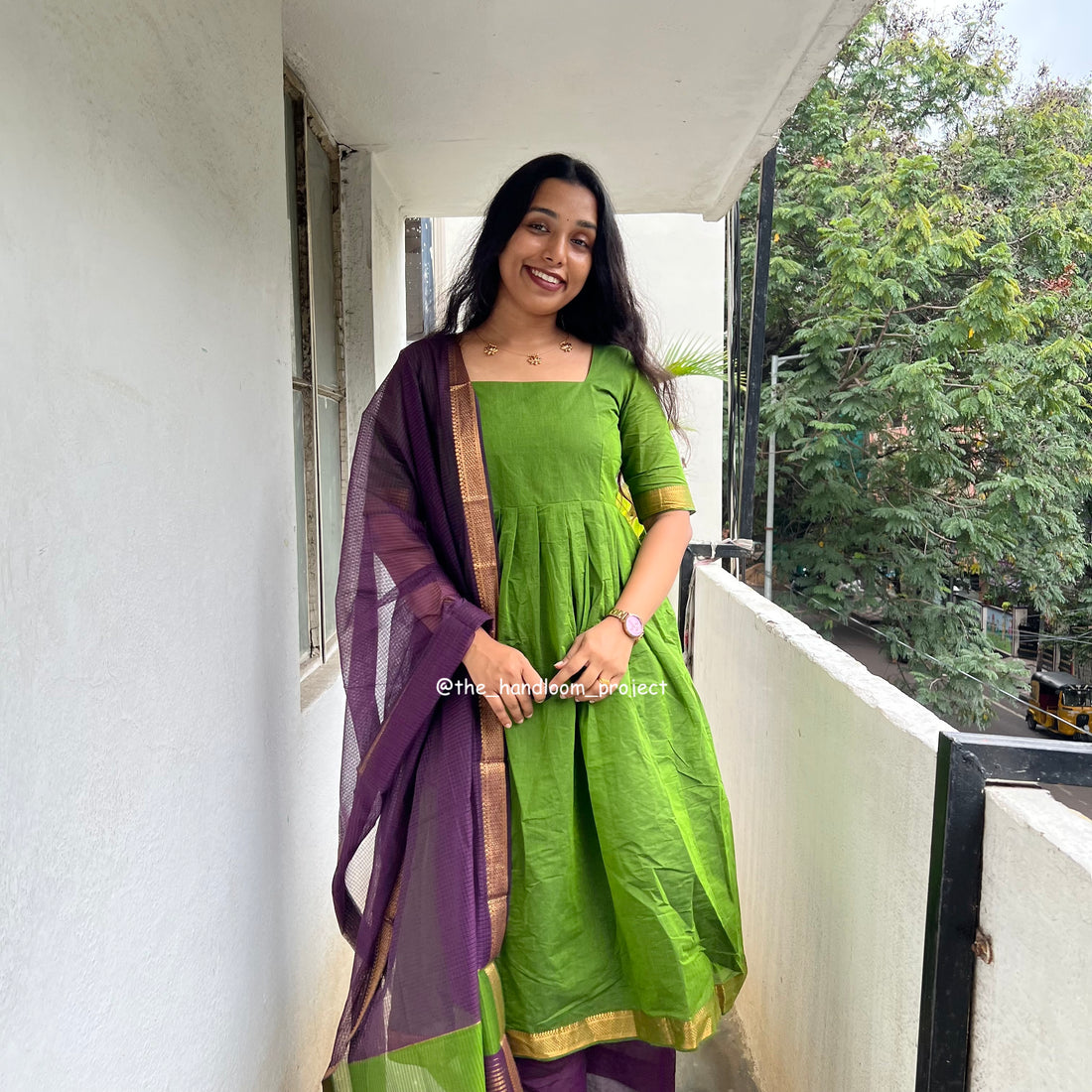 Green purple - mangalagiri