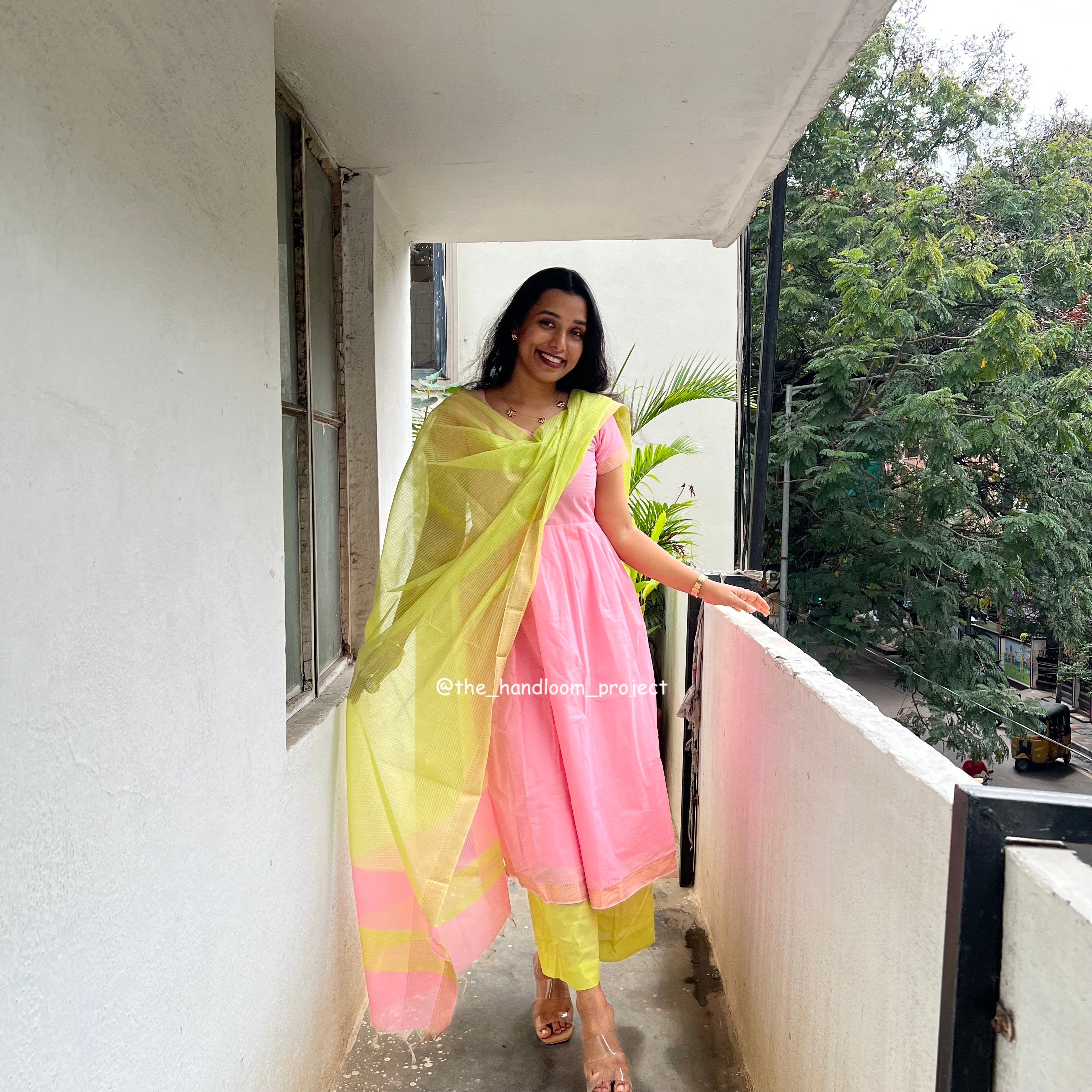 Baby pink - mangalagiri