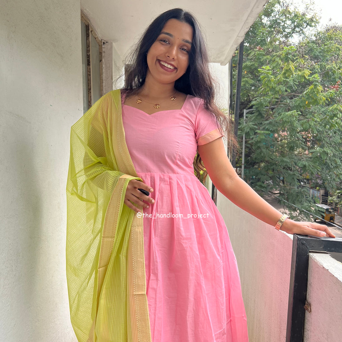 Baby pink - mangalagiri