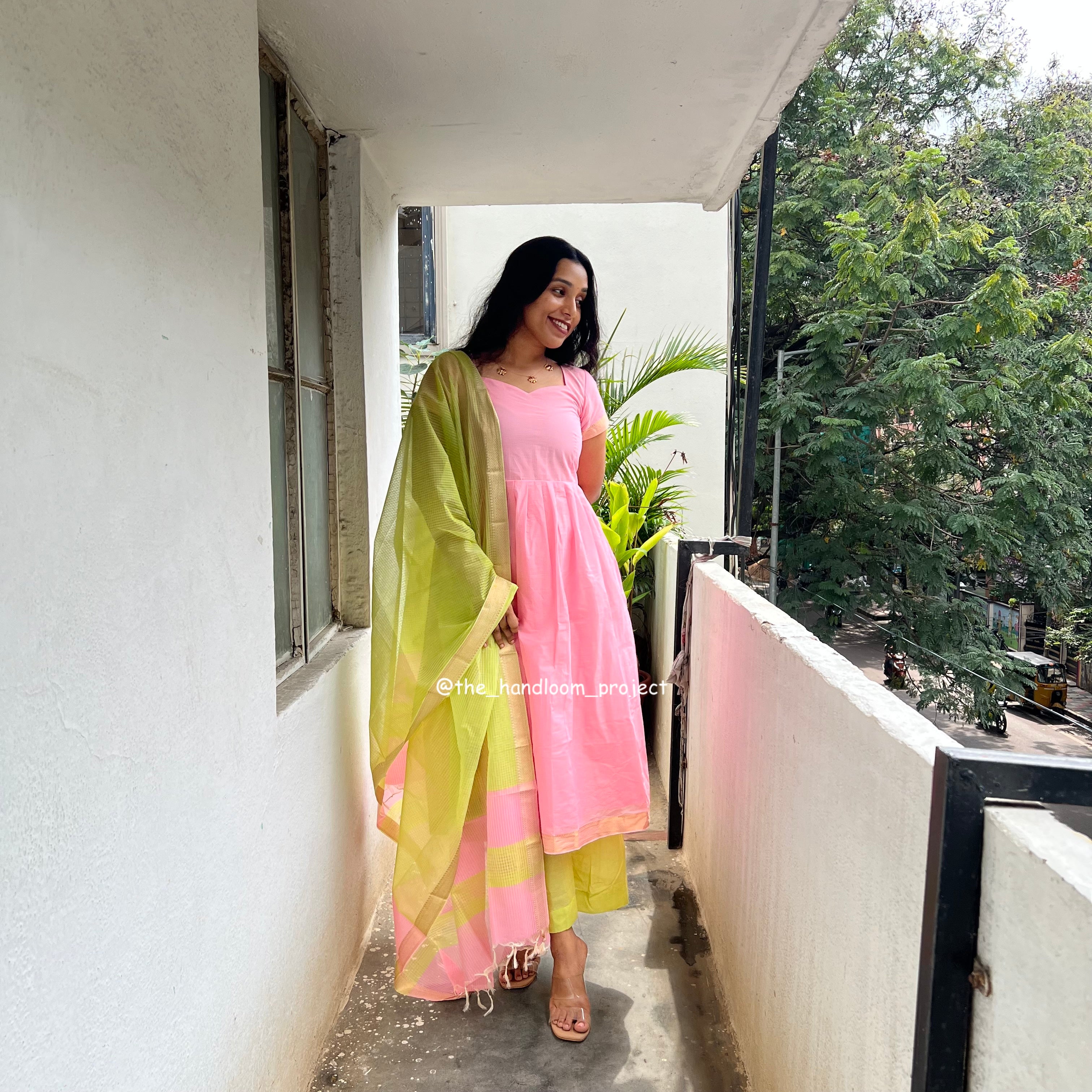 Baby pink - mangalagiri