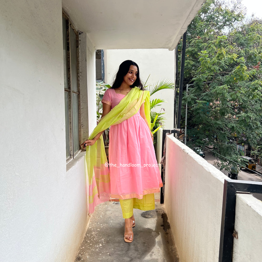 Baby pink - mangalagiri