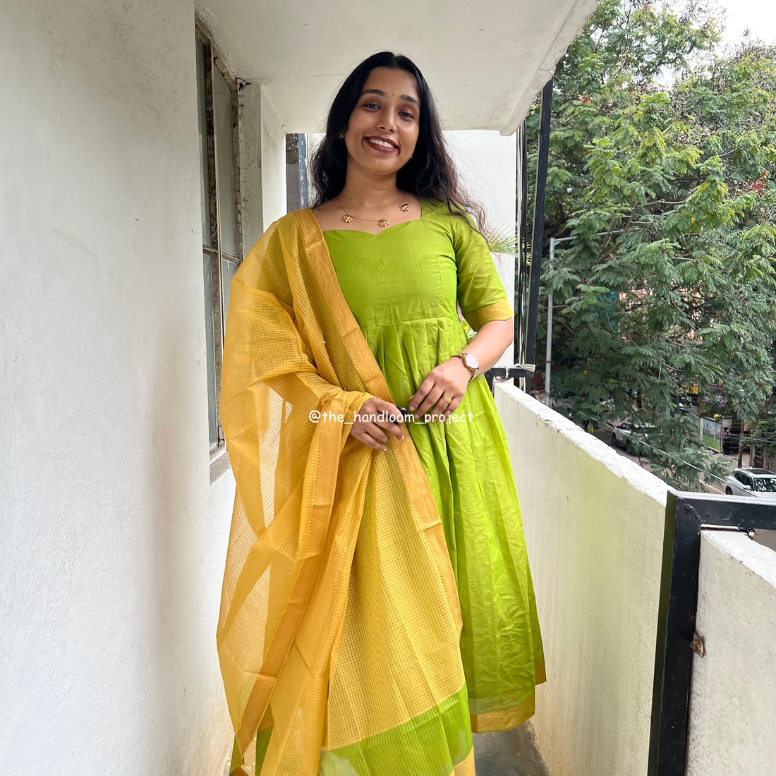 Parrot green yellow - mangalagiri