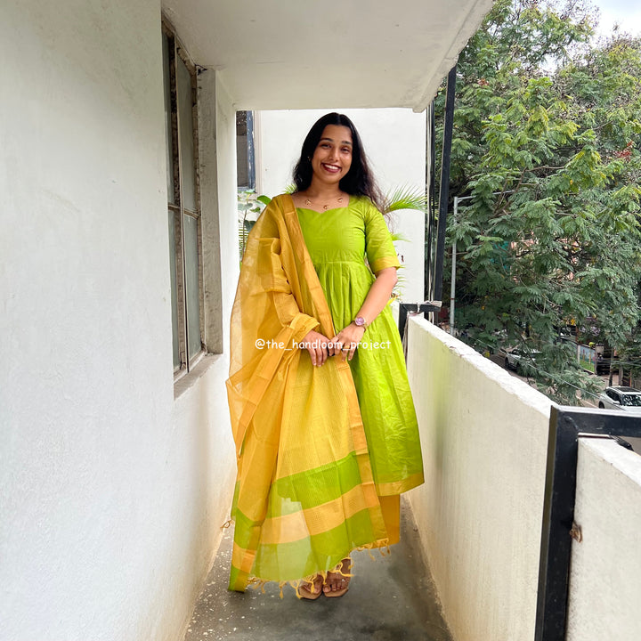 Parrot green yellow - mangalagiri