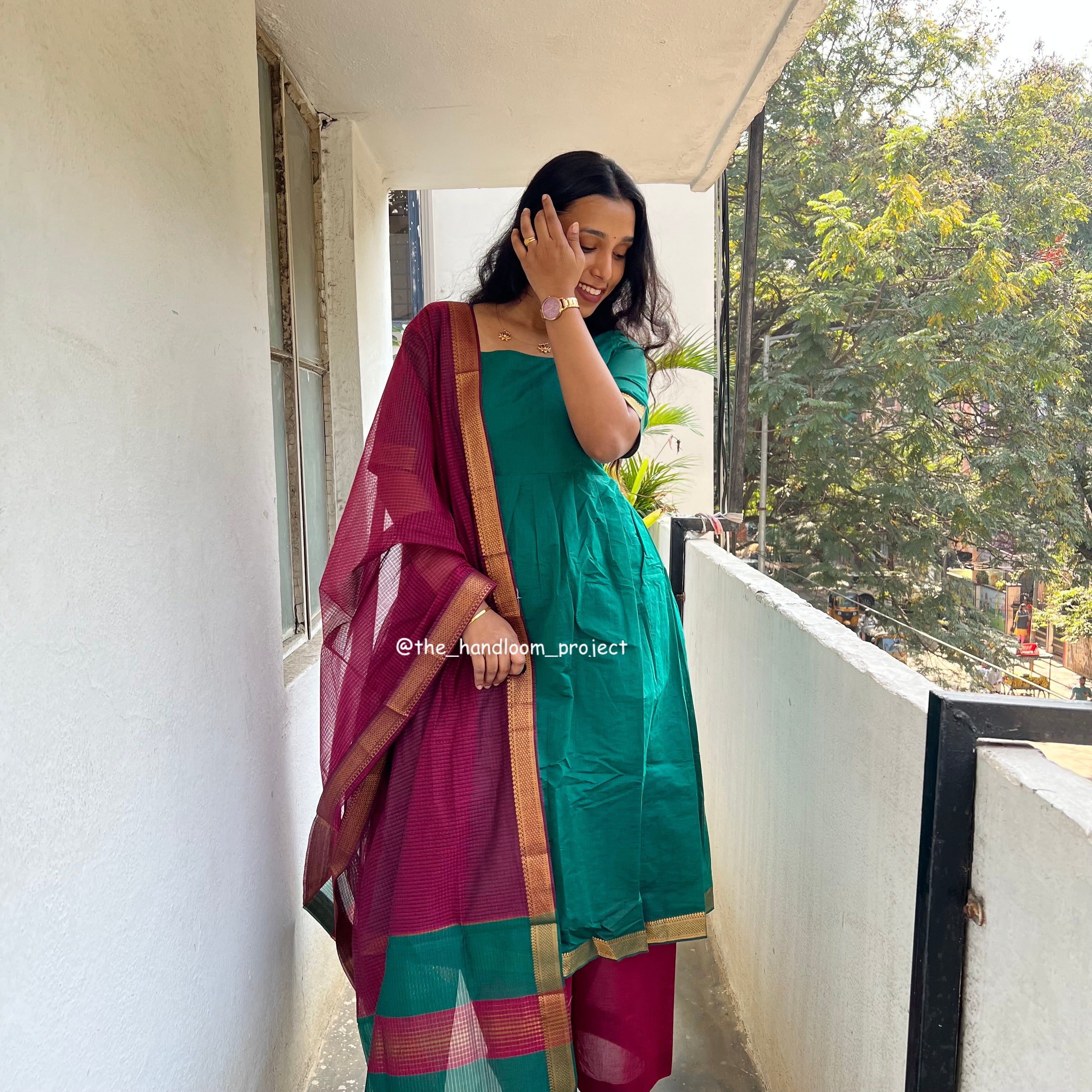 Teal pink - mangalagiri