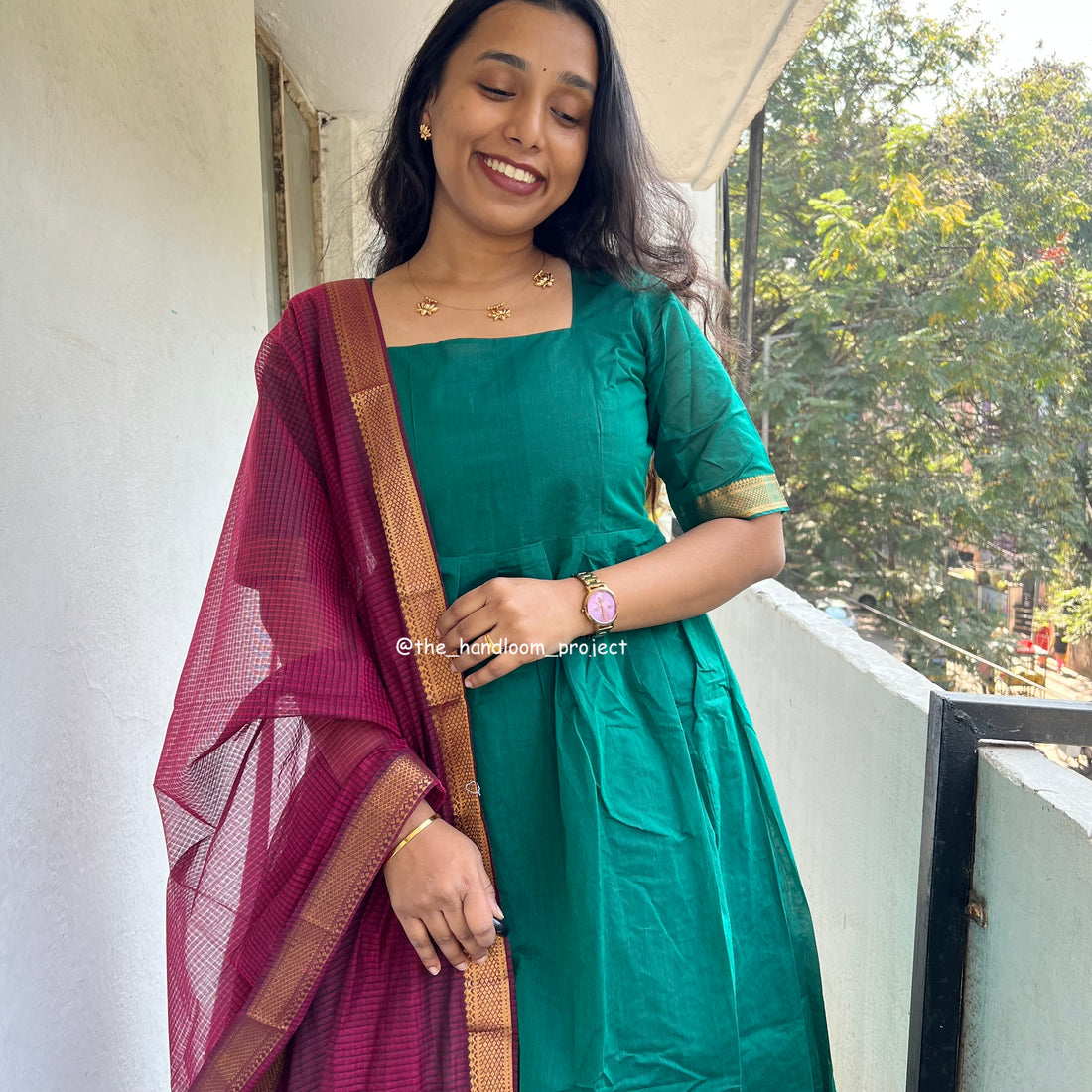 Teal pink - mangalagiri