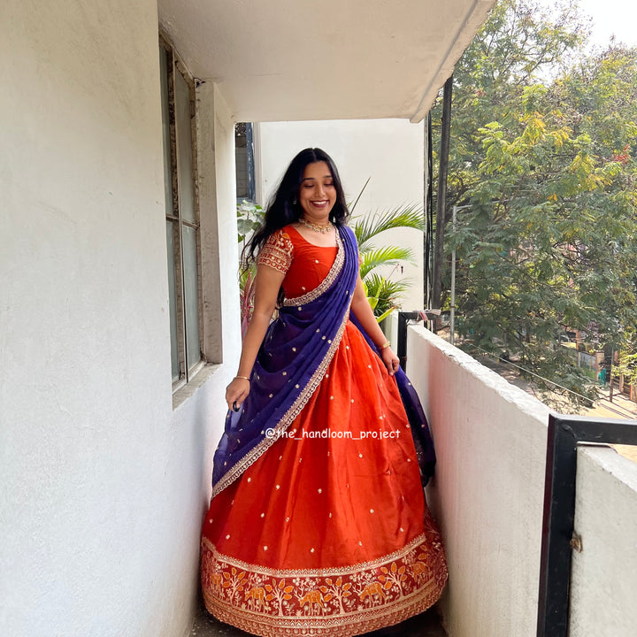 Orange blue - heritage