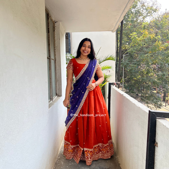 Orange blue - heritage