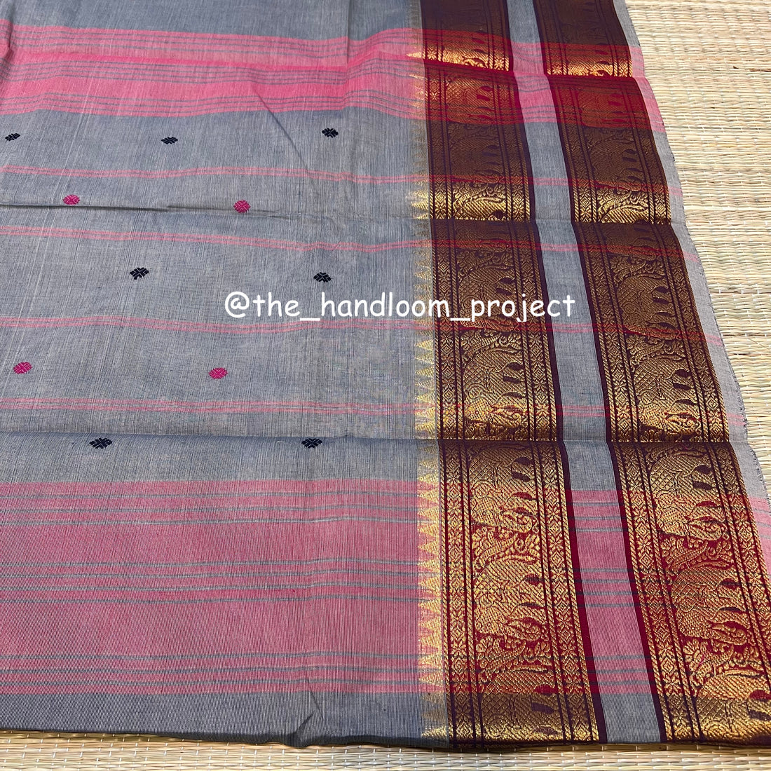 Grey butta kanchi