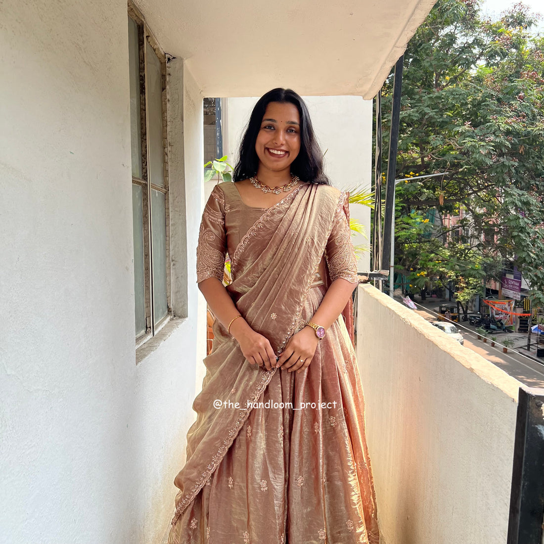 Champagne blush anvika
