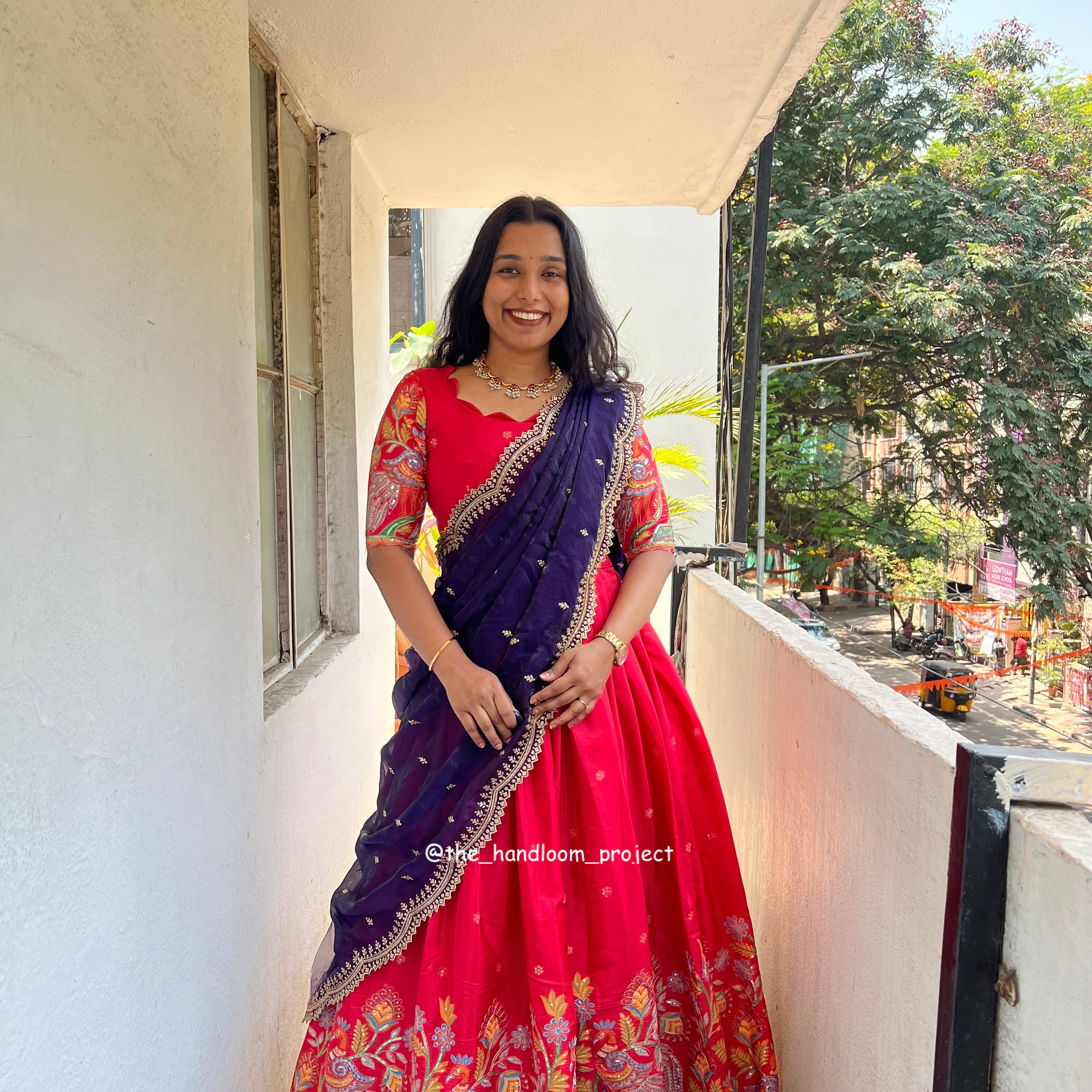 Red - madhubani