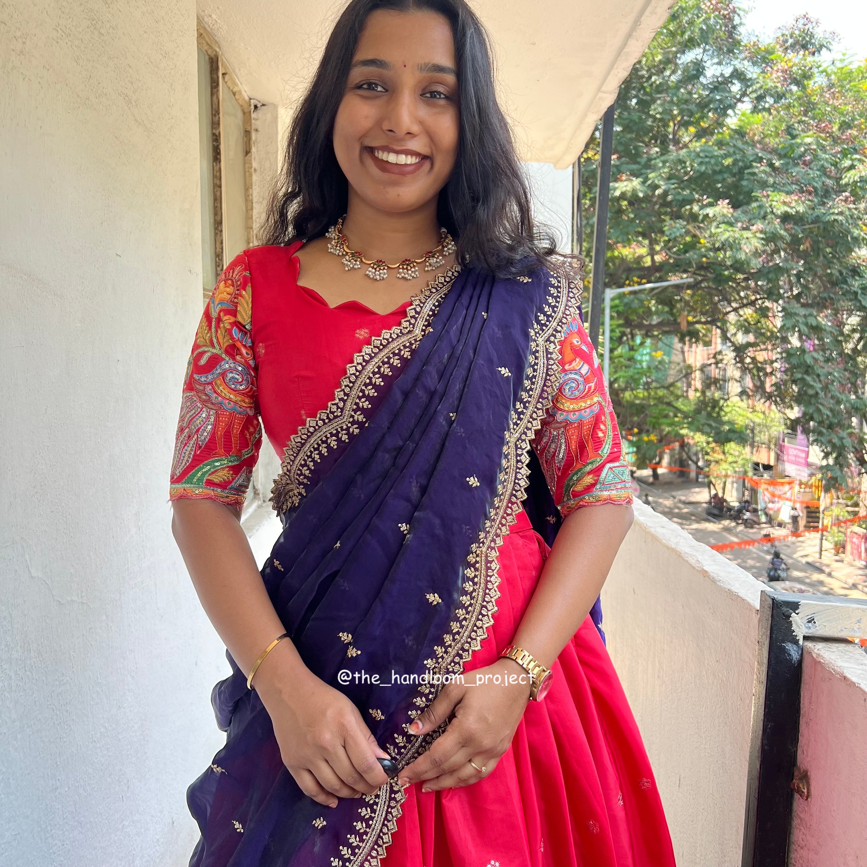 Red - madhubani