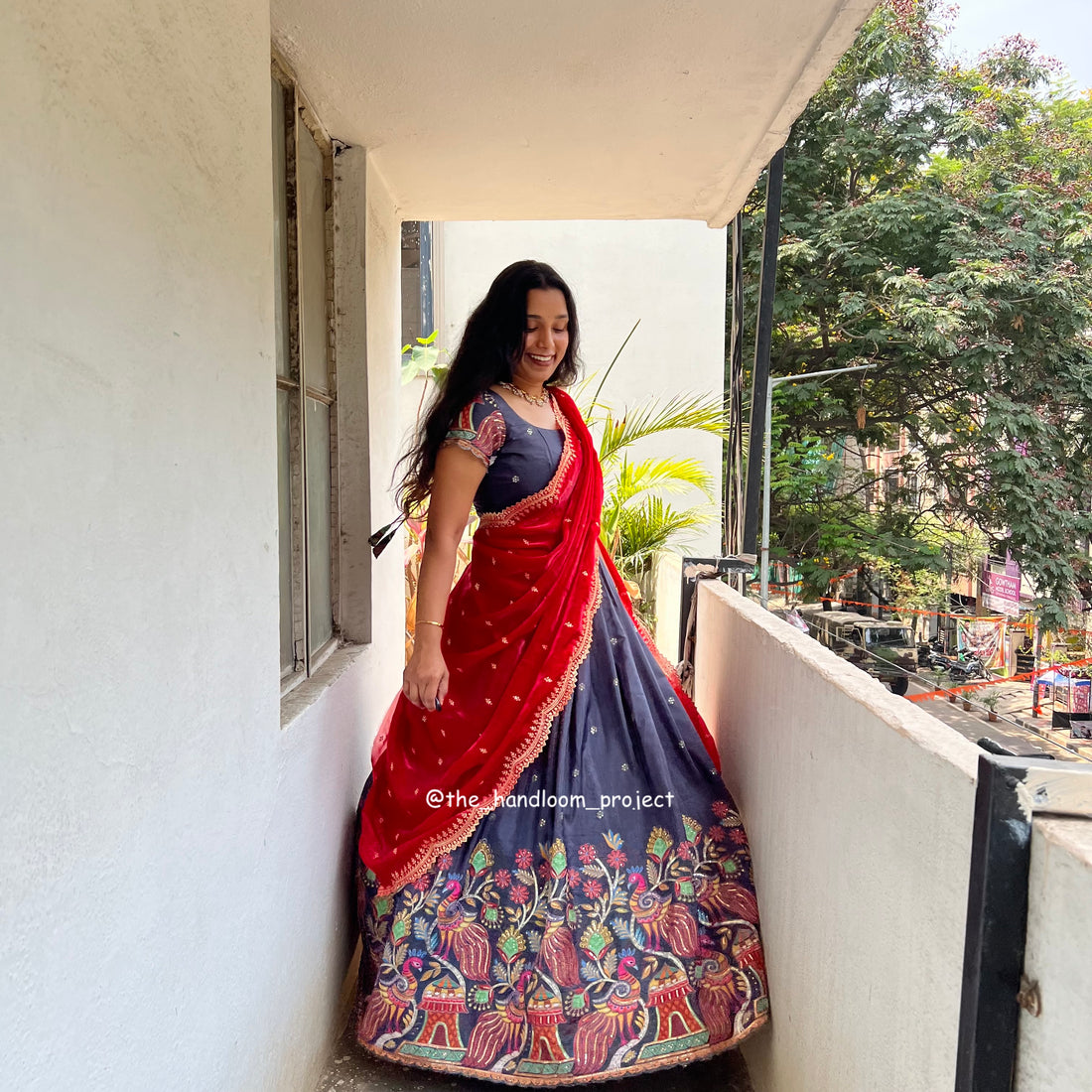 Black - madhubani