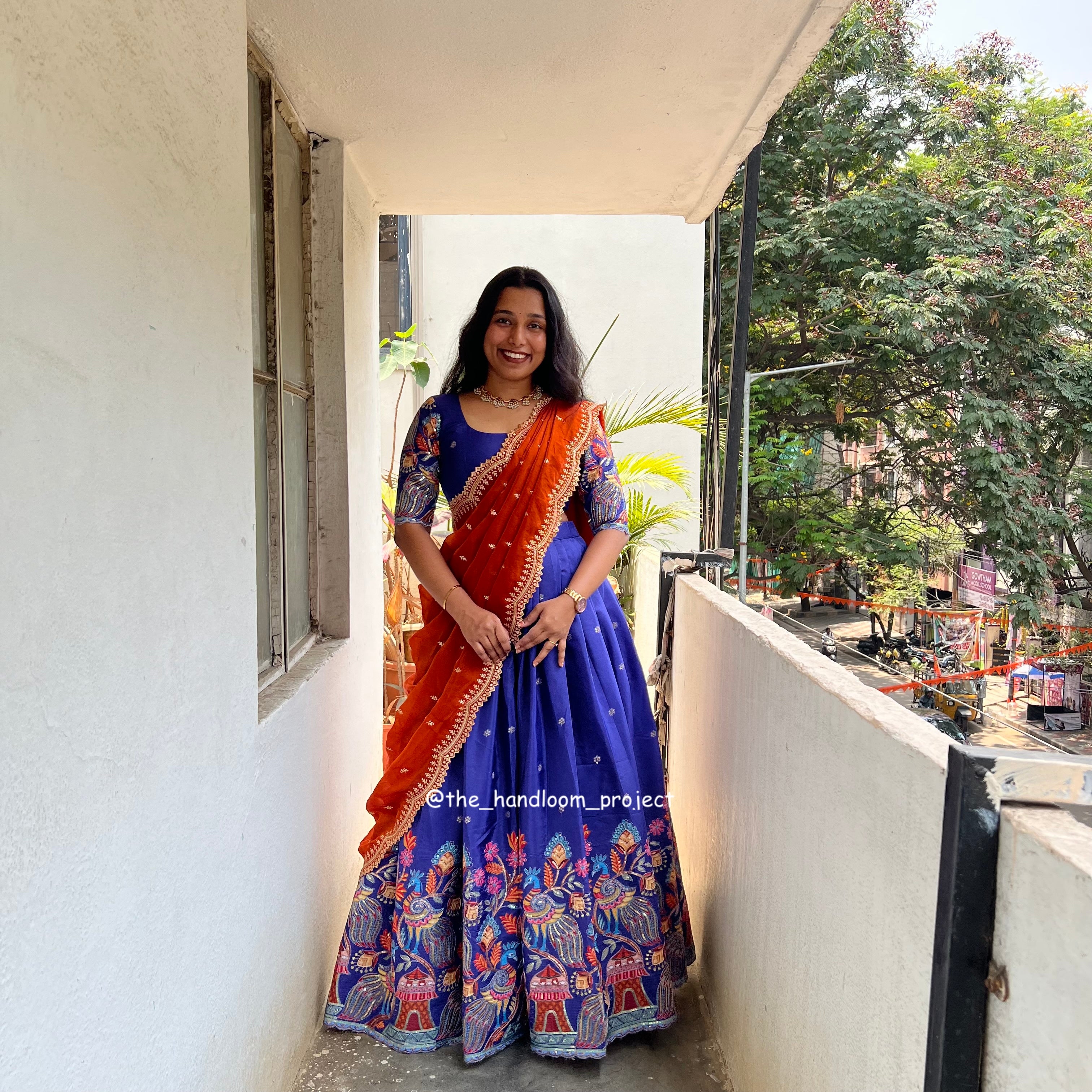 Blue - madhubani