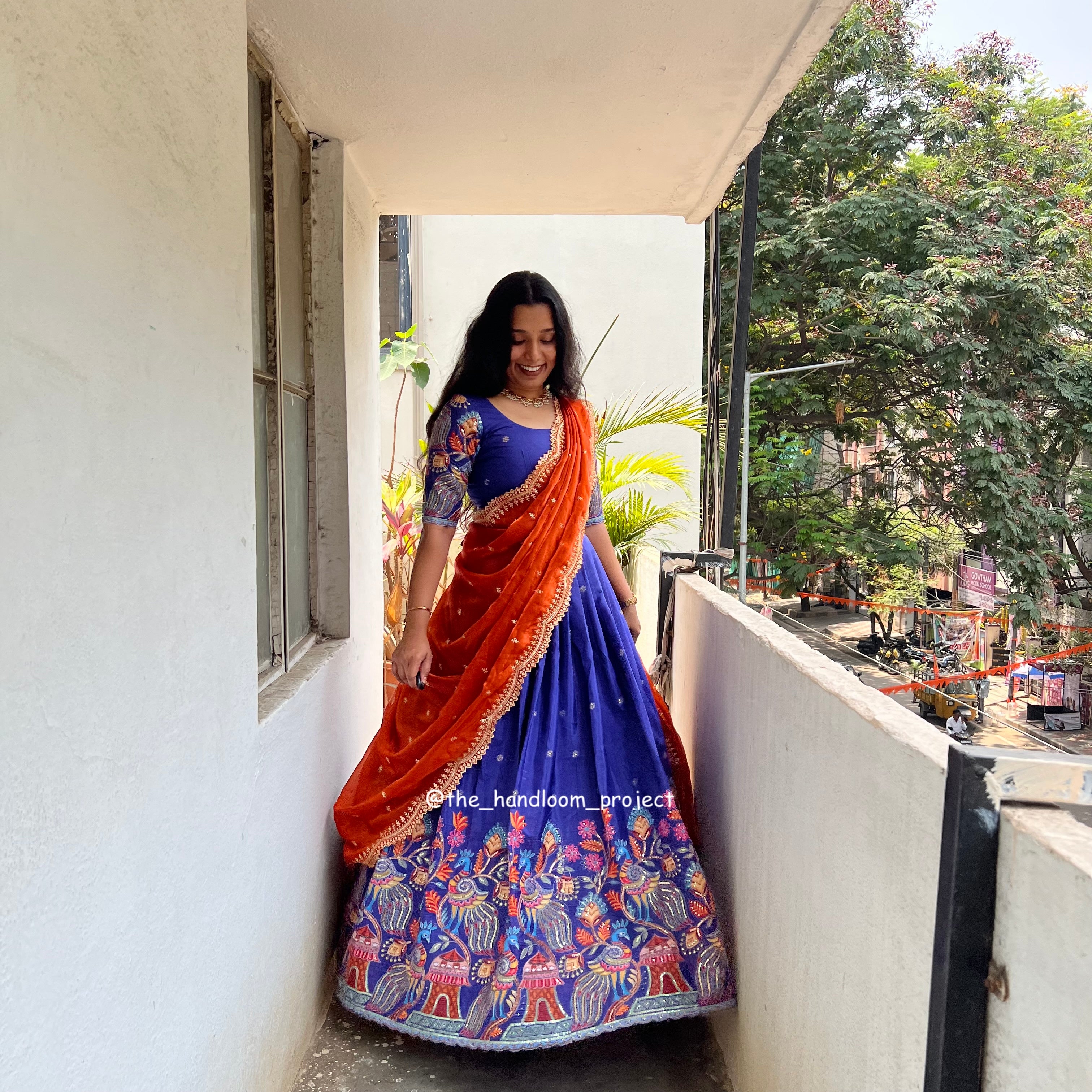 Blue - madhubani
