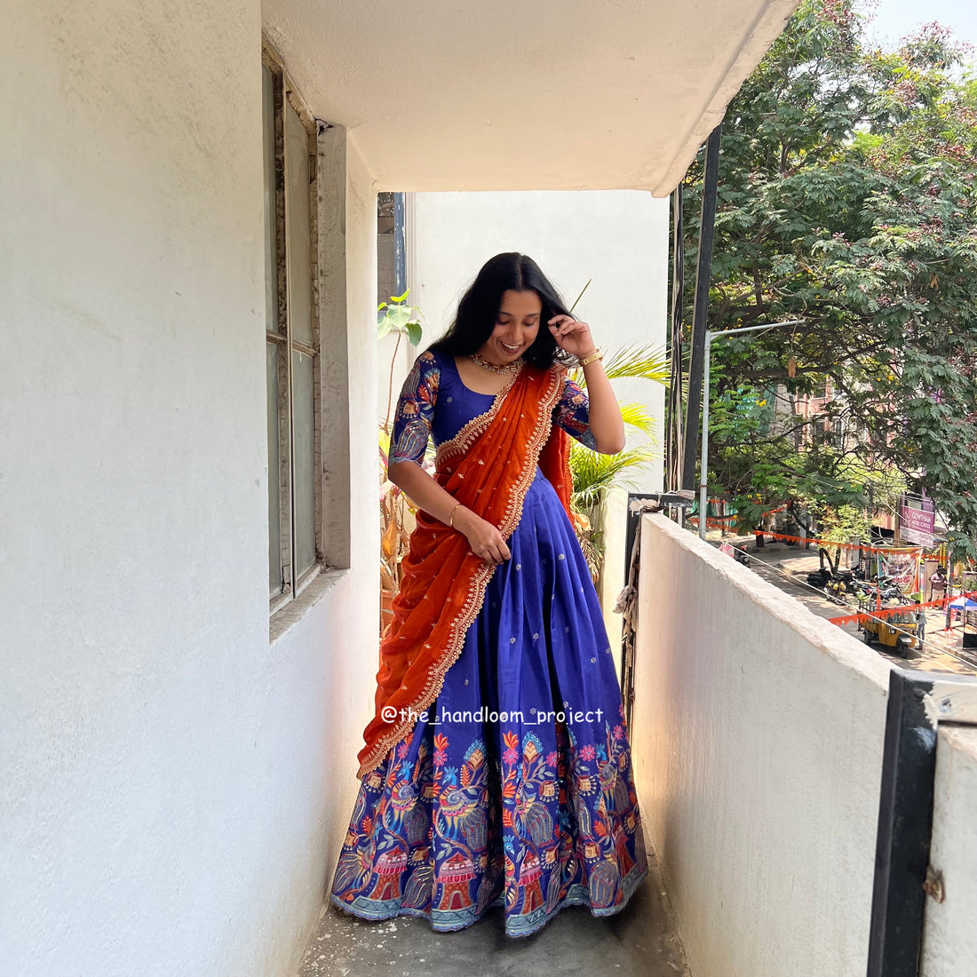 Blue - madhubani