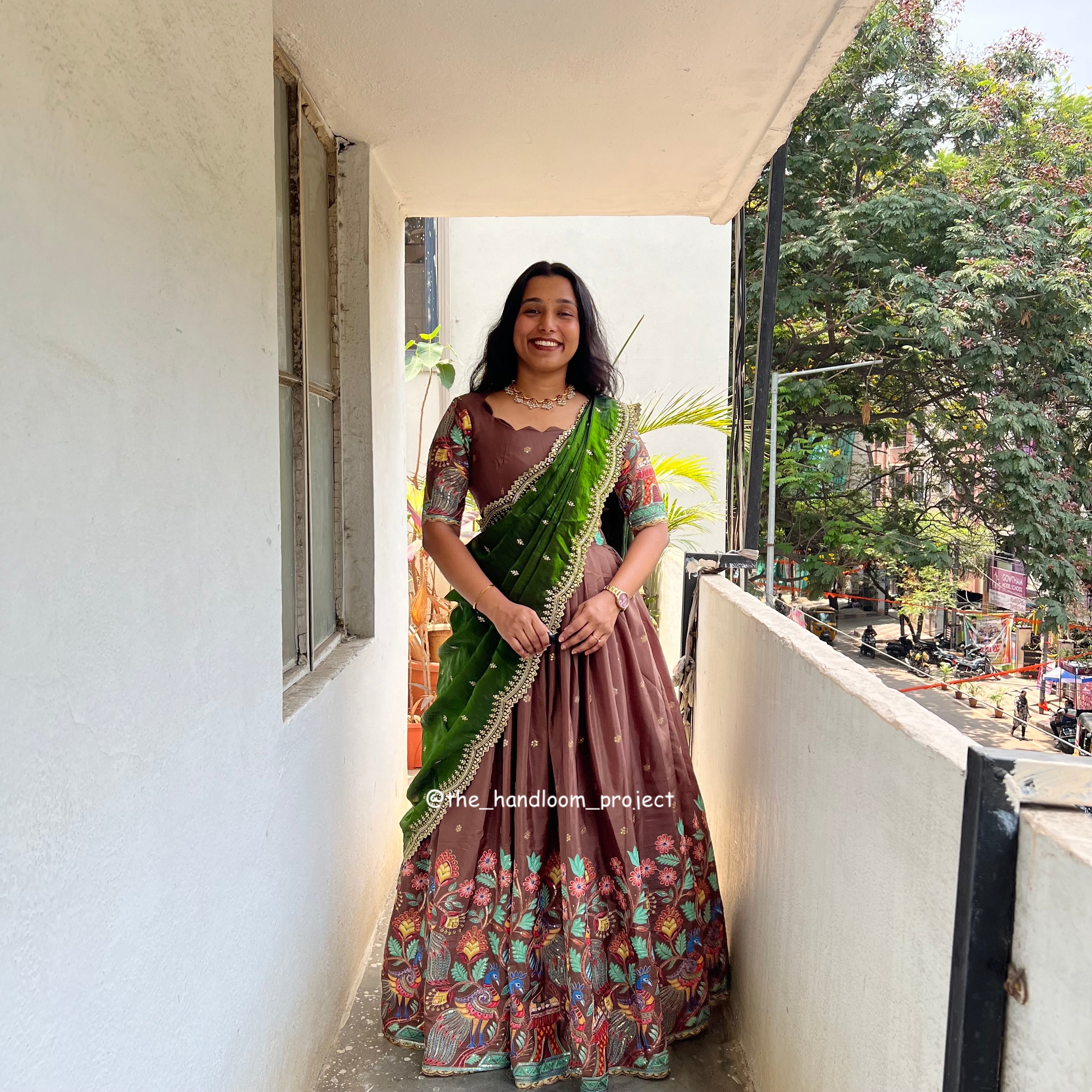 Brown - madhubani