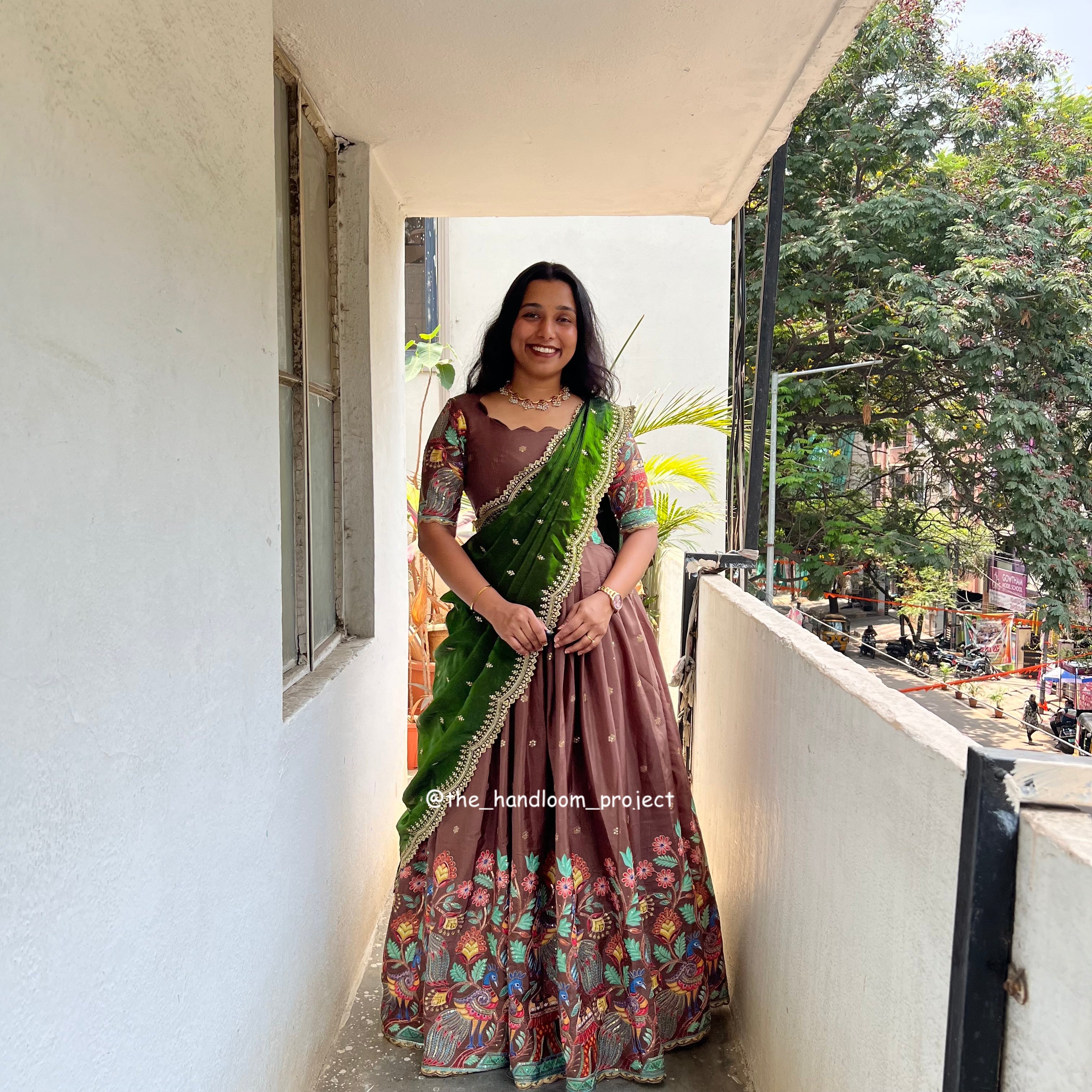Brown - madhubani