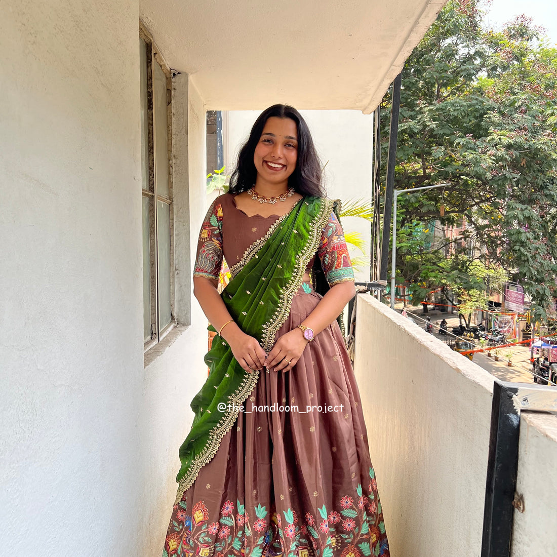 Brown - madhubani