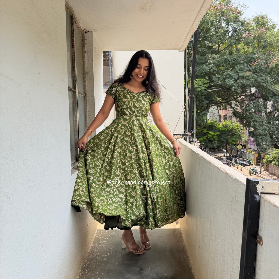 Green - brocade